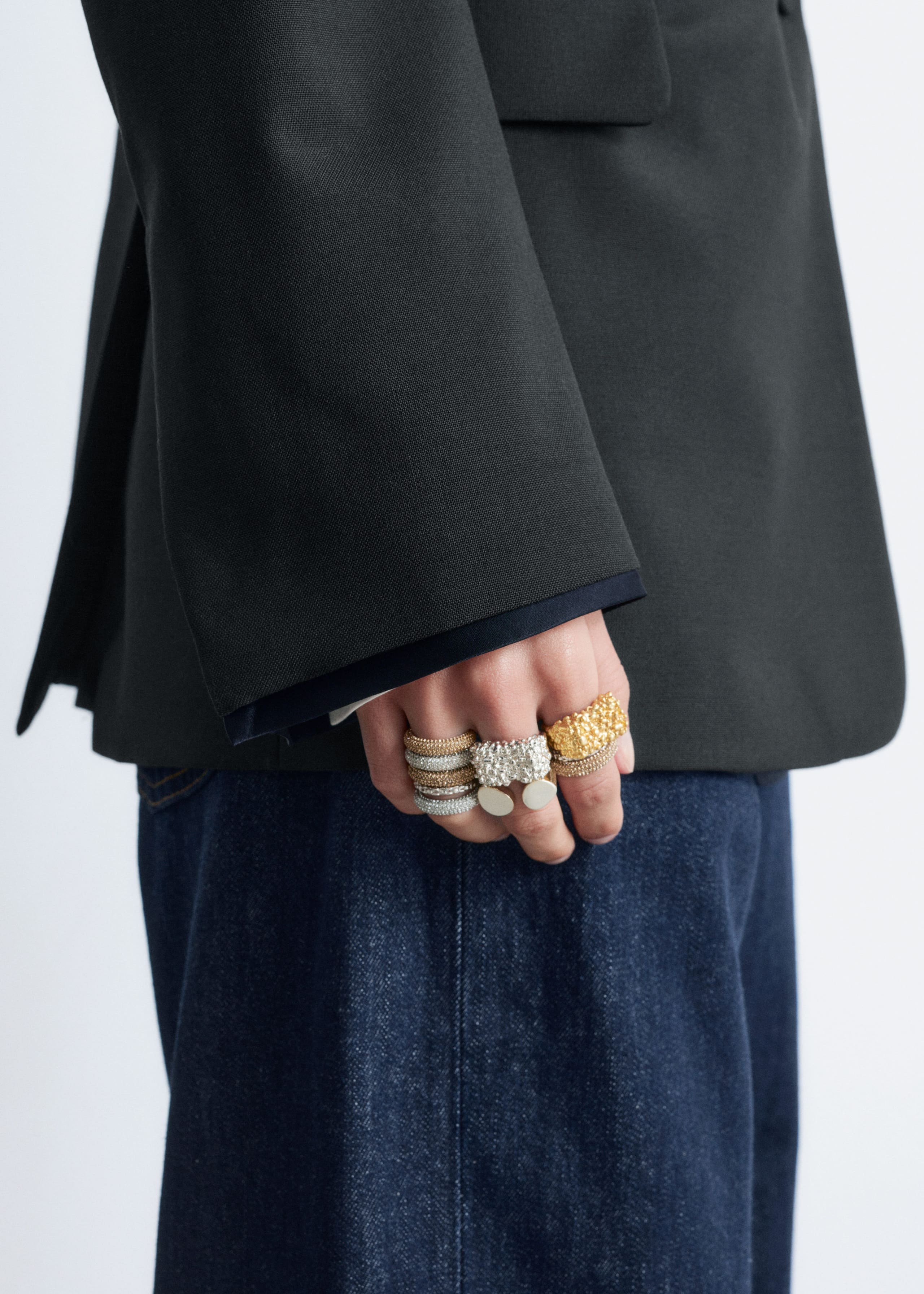 Image of Double-Breasted Wool Blazer