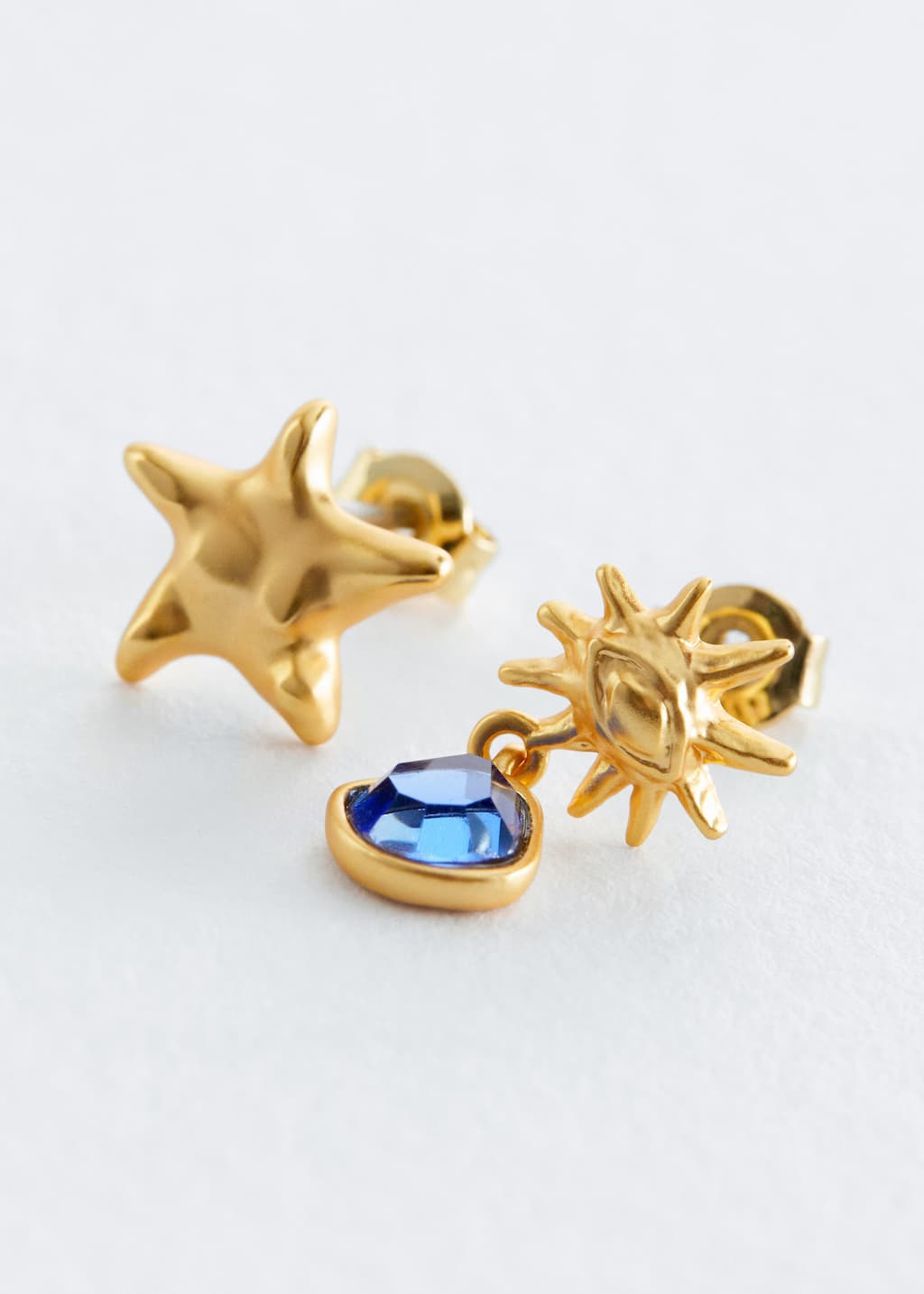 Image of Mismatched Figurative Earrings