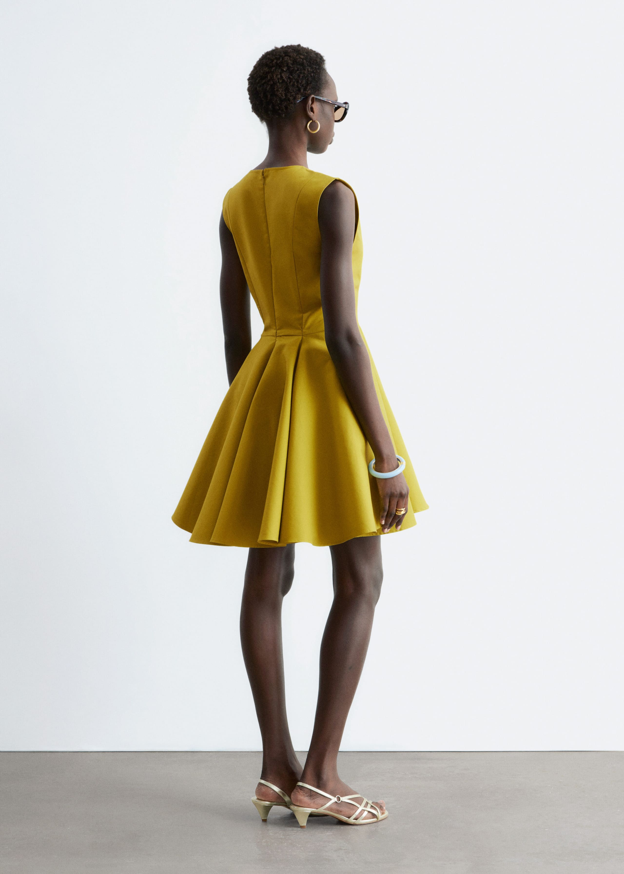 Image of Minikleid mit Falten