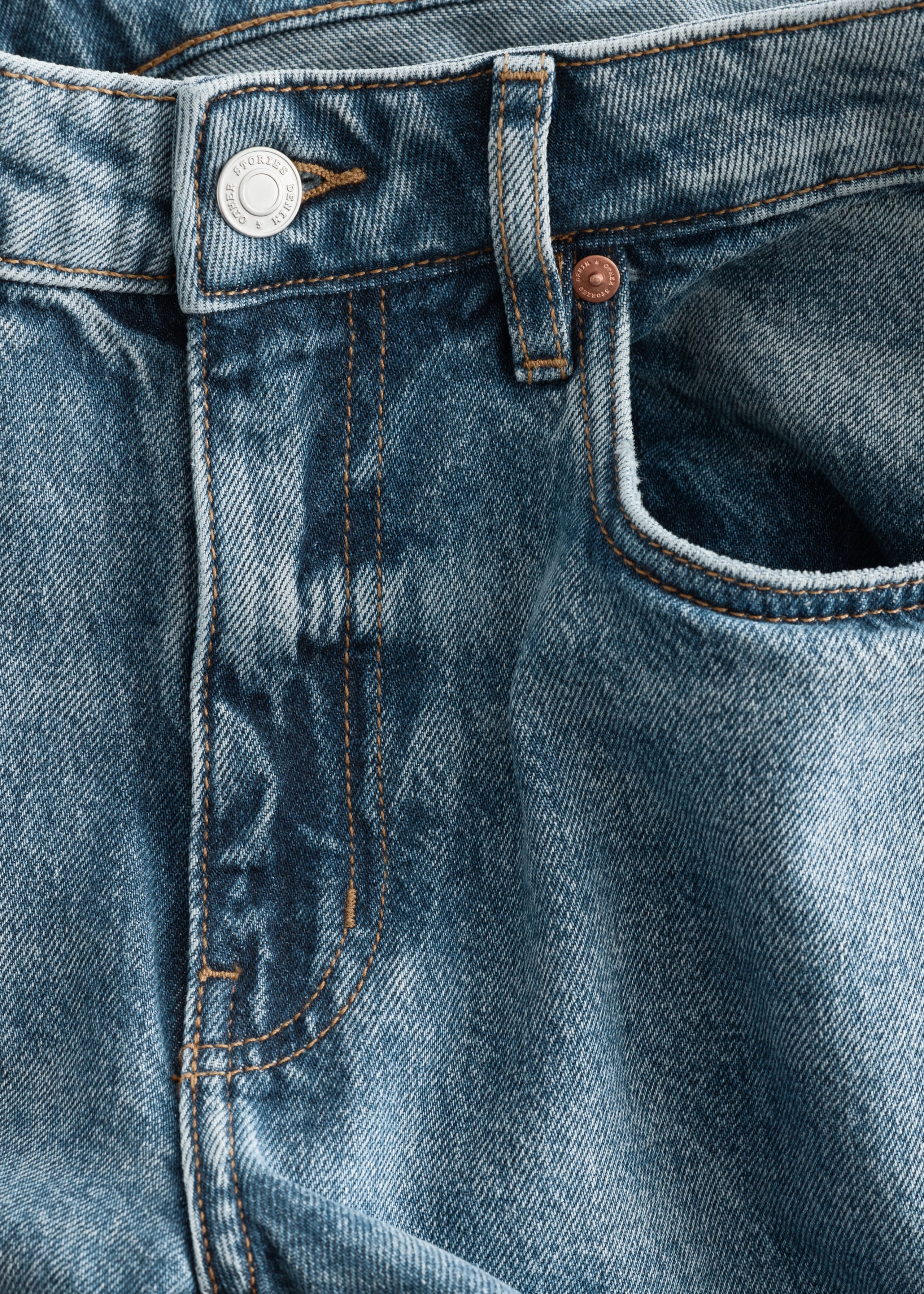 Straight-Leg Jeans - Mid Blue - Still Life