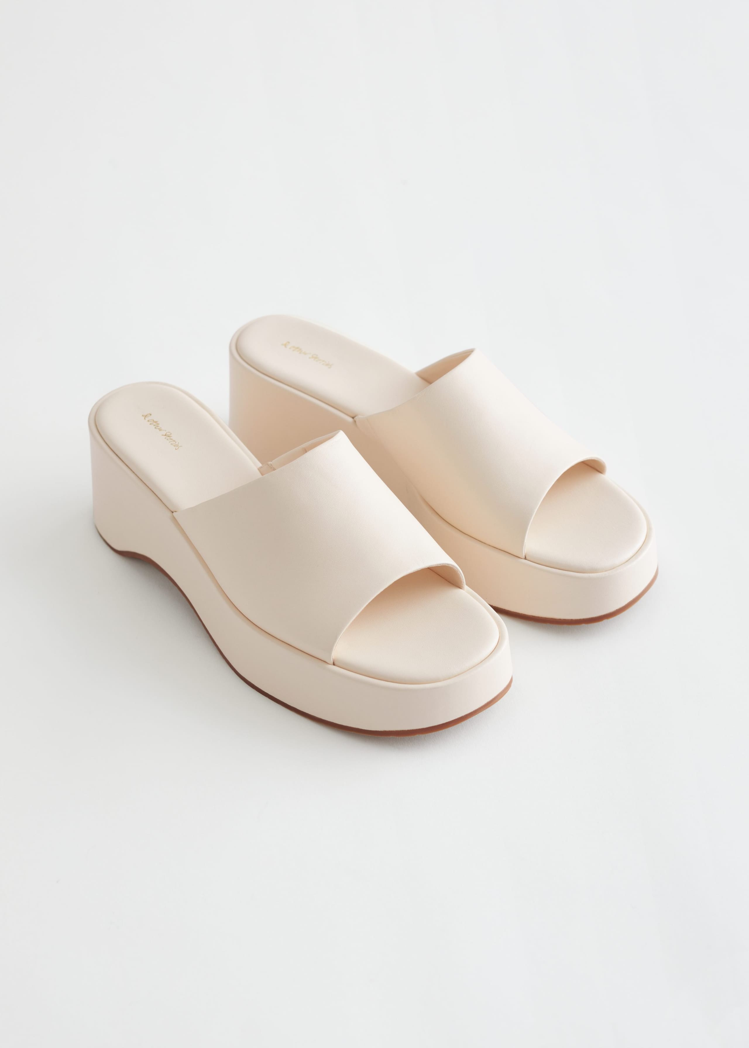 Platform Sandals - Cream - Still Life