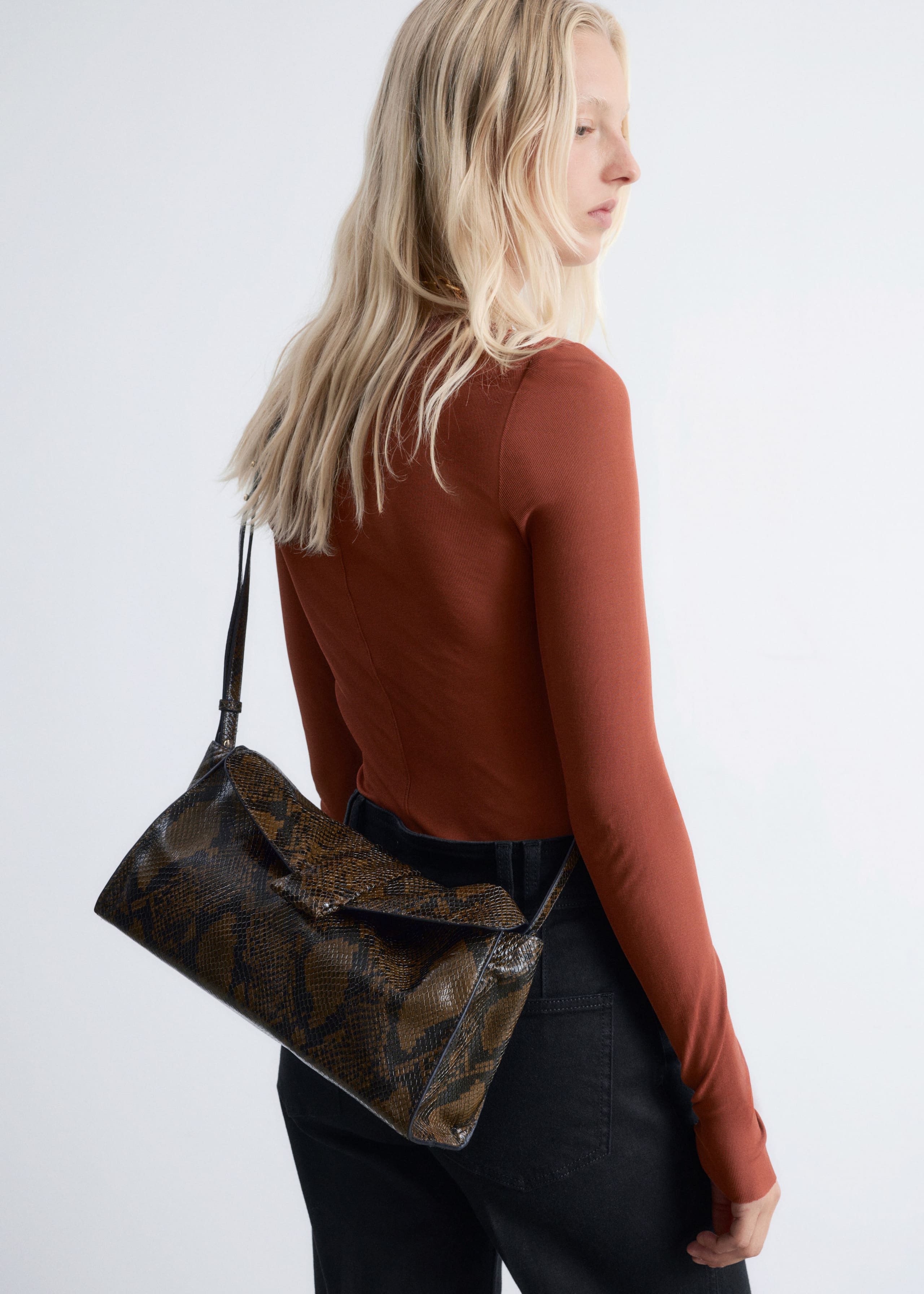 Image of Soft Leather Clutch