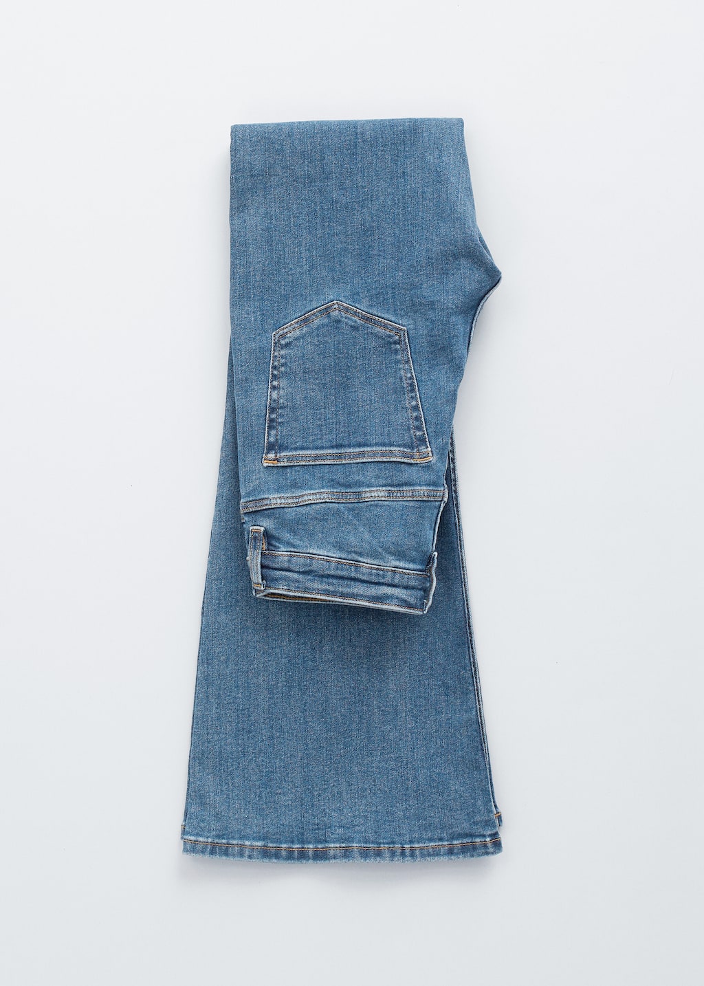 Image of Slim Low-Rise Bootcut Jeans