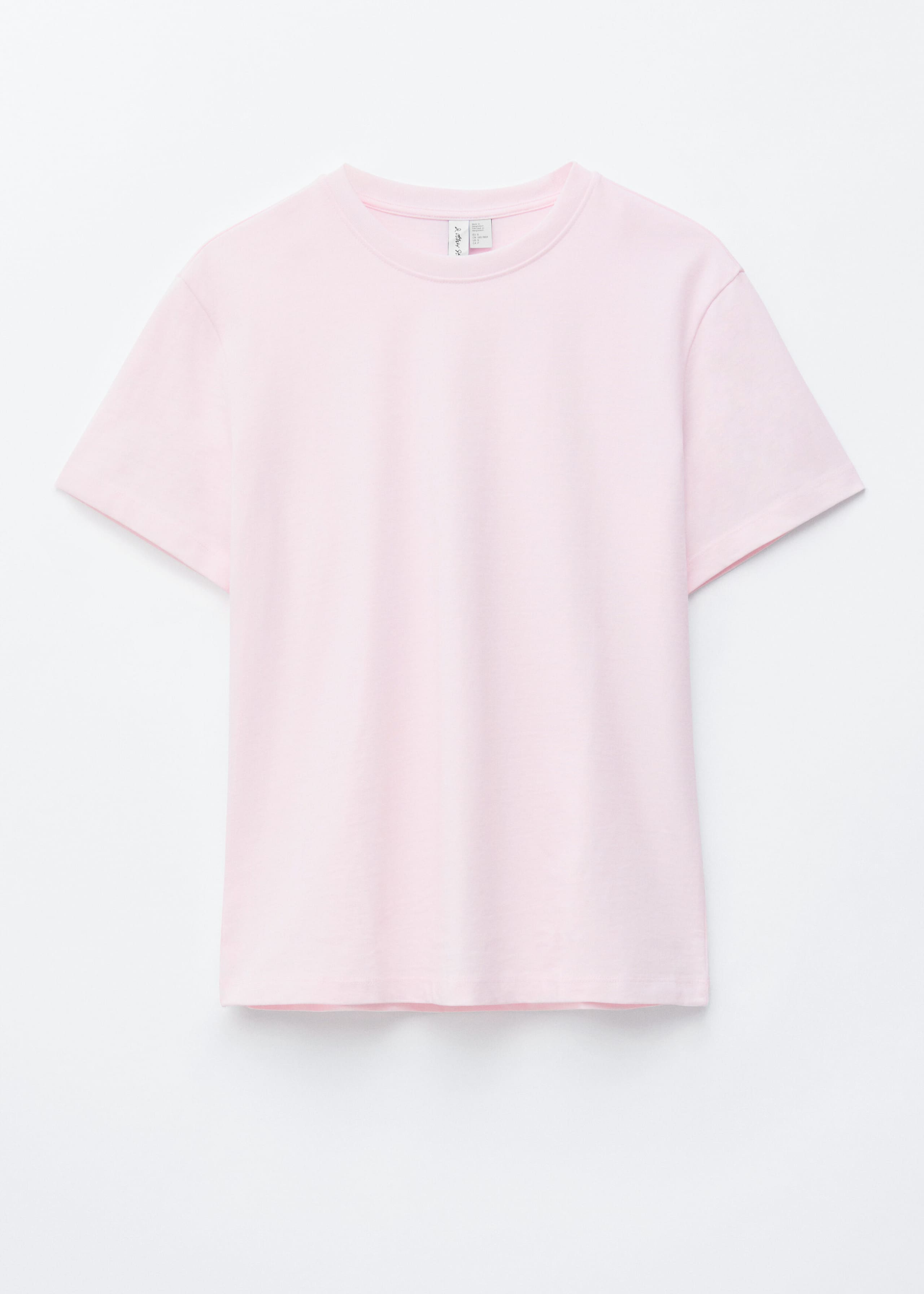 Image of T-shirt girocollo in cotone