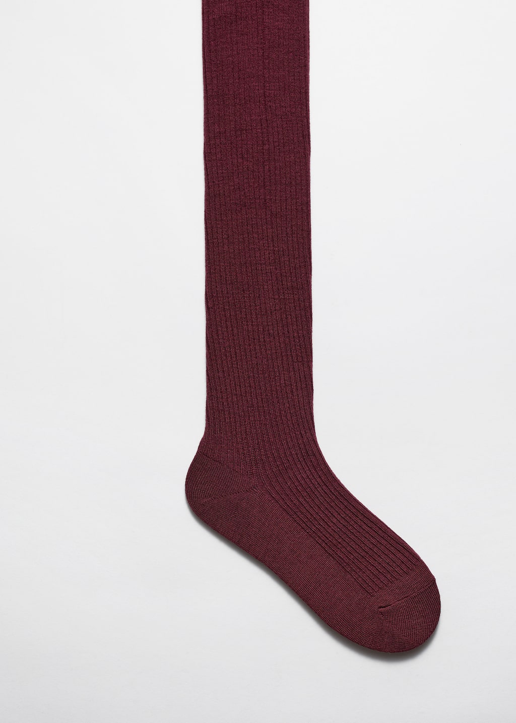 Ribbed Wool-Blend Tights