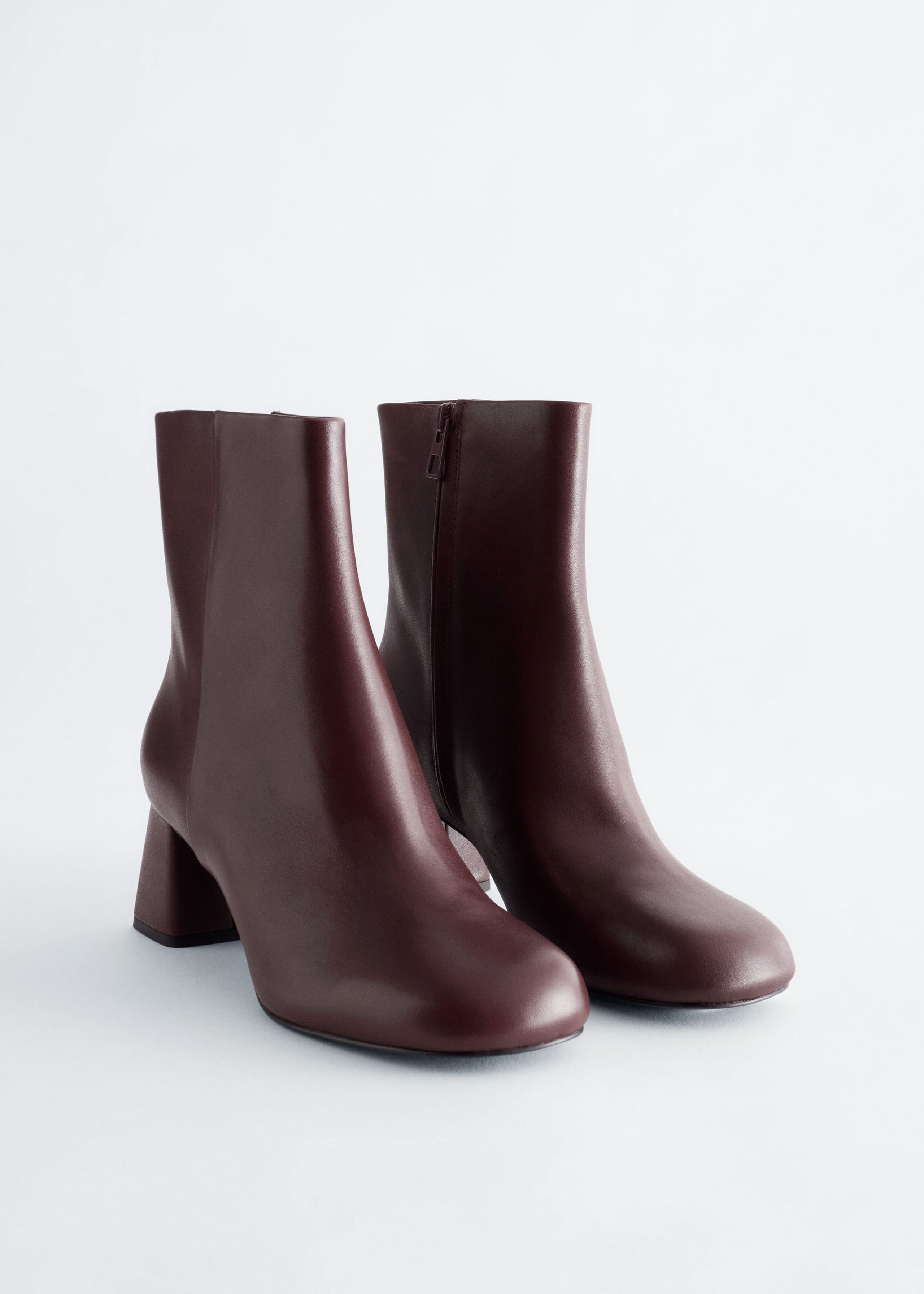 Leather Ankle Boots - Black - Still Life