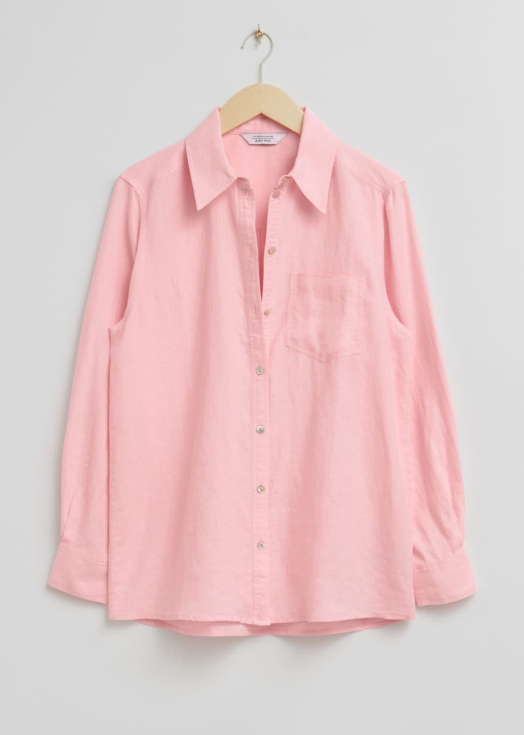 Patch-Pocket Linen Shirt - Bright Green - Still Life