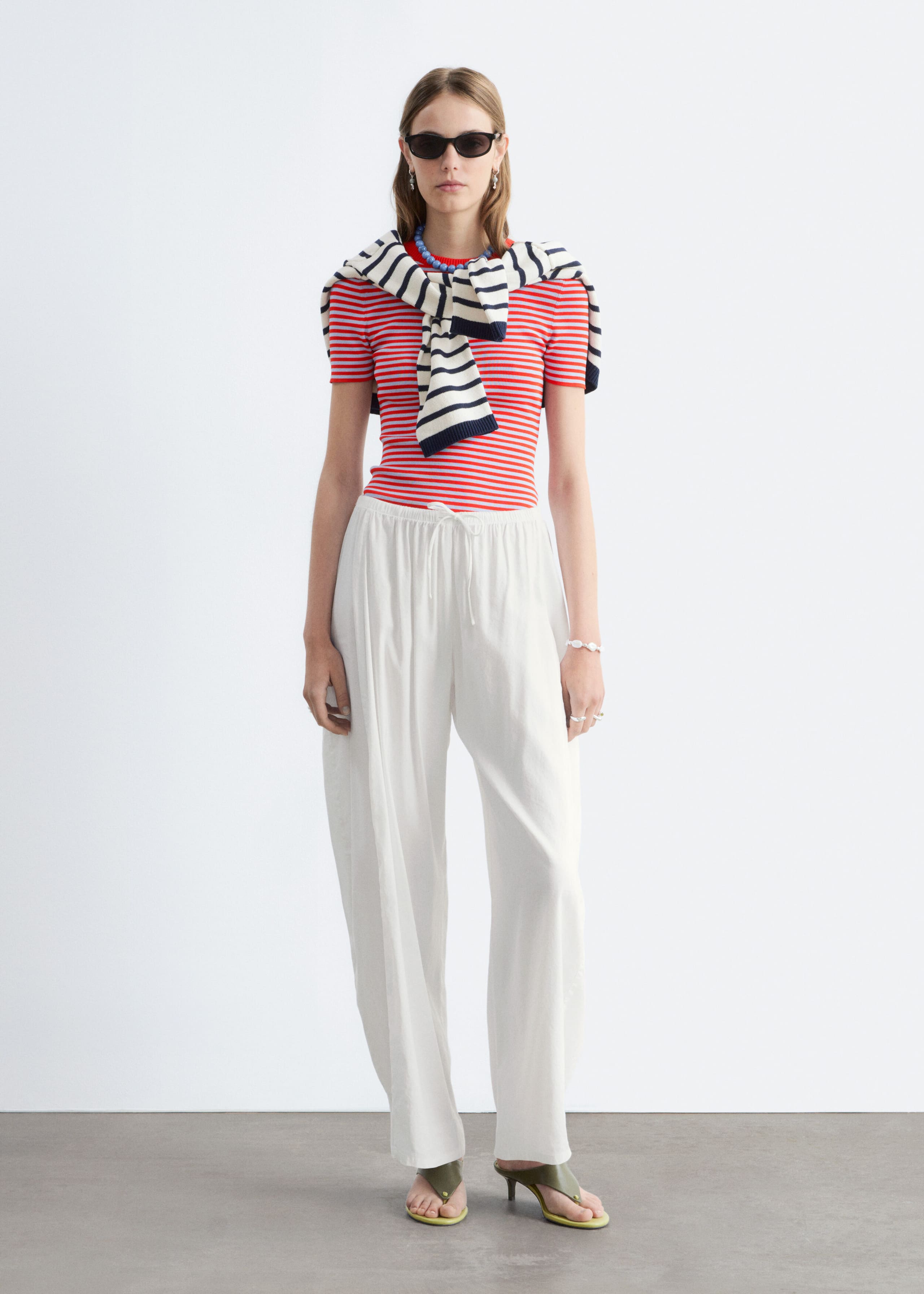 Image of Wide-Leg Trousers