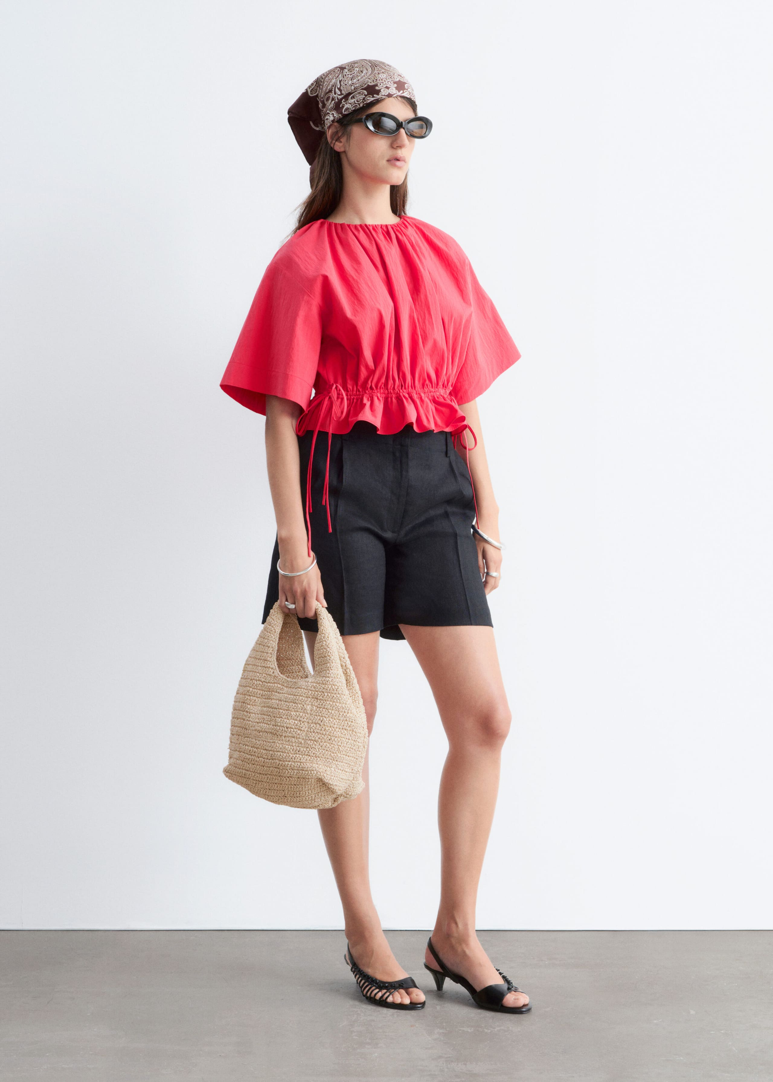 Image of Paisley Silk Scarf