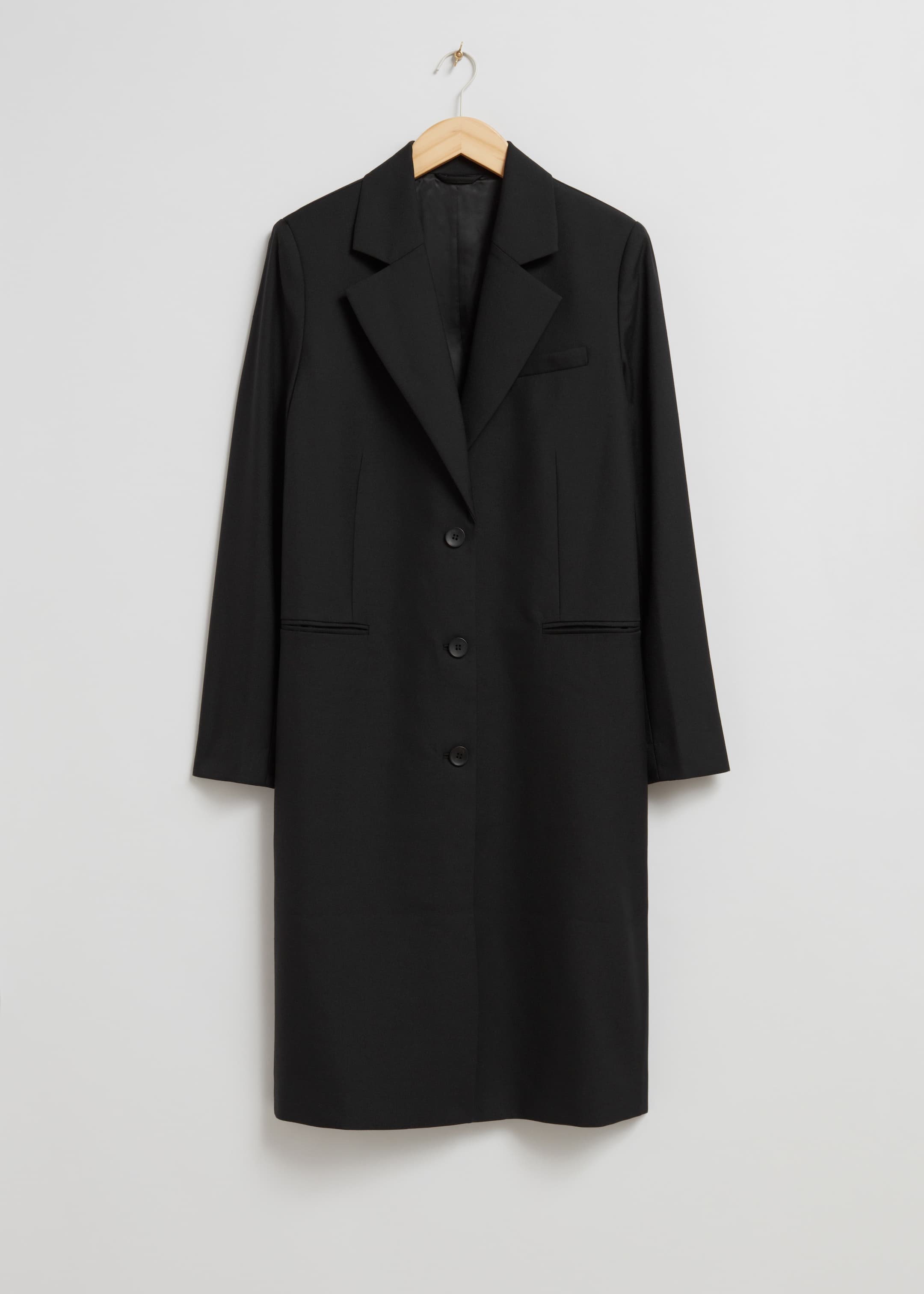 View larger image: Long Blazer - Black - Ladies | H&M GB 1