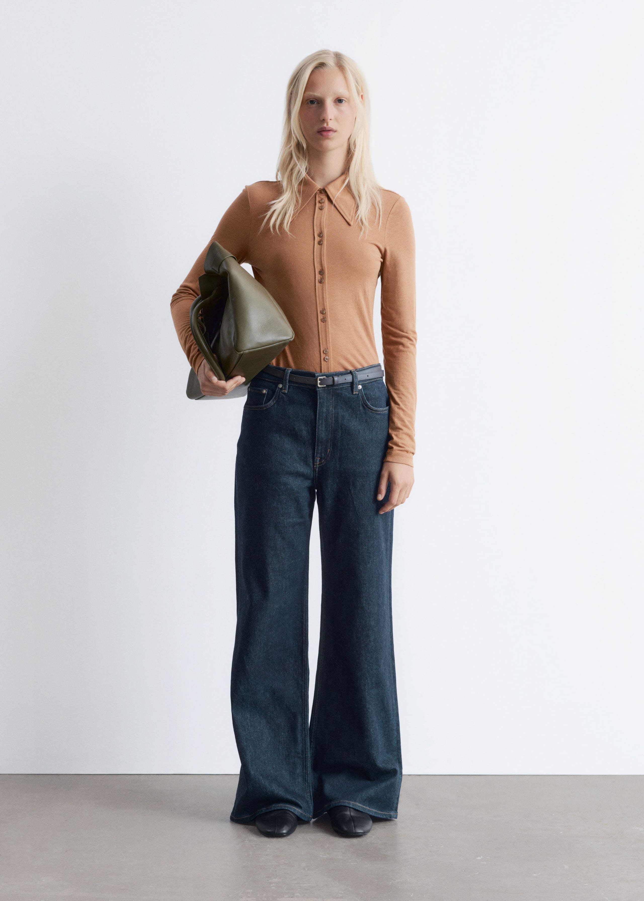 Image of Wide-Leg Jeans