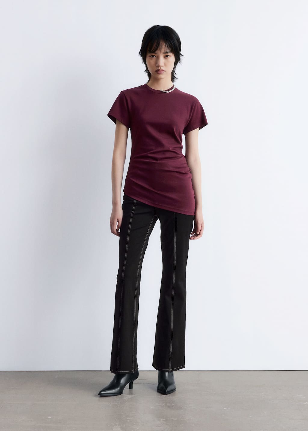 Image of Asymmetrisk t-shirt