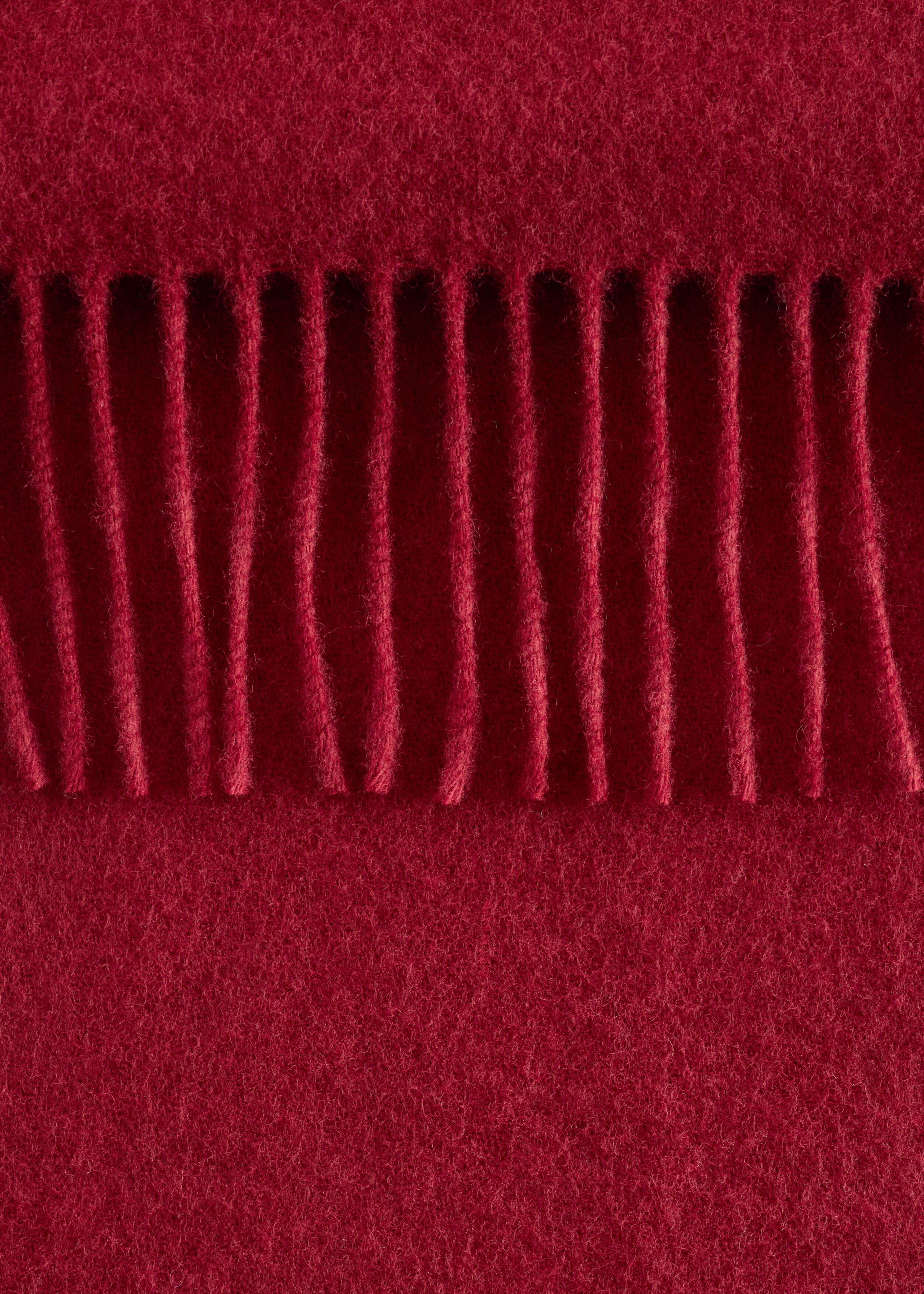 Fringed Wool Blanket Scarf - {{variantName}} - Descriptive Detail