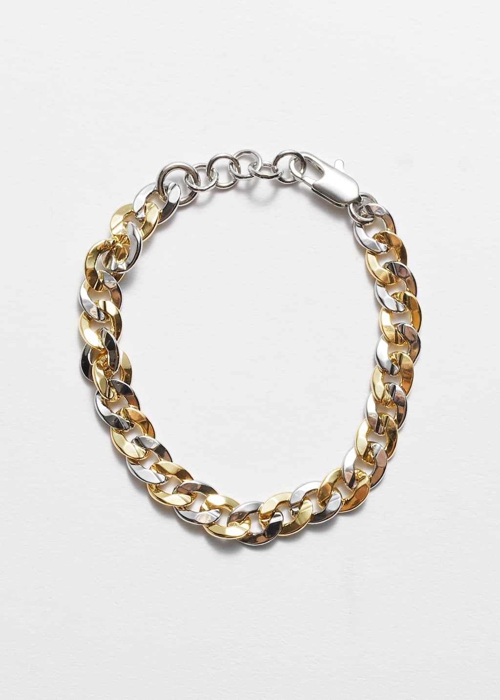 Pulsera en tonos plateado y dorado - Oro/Plata - Bodegón