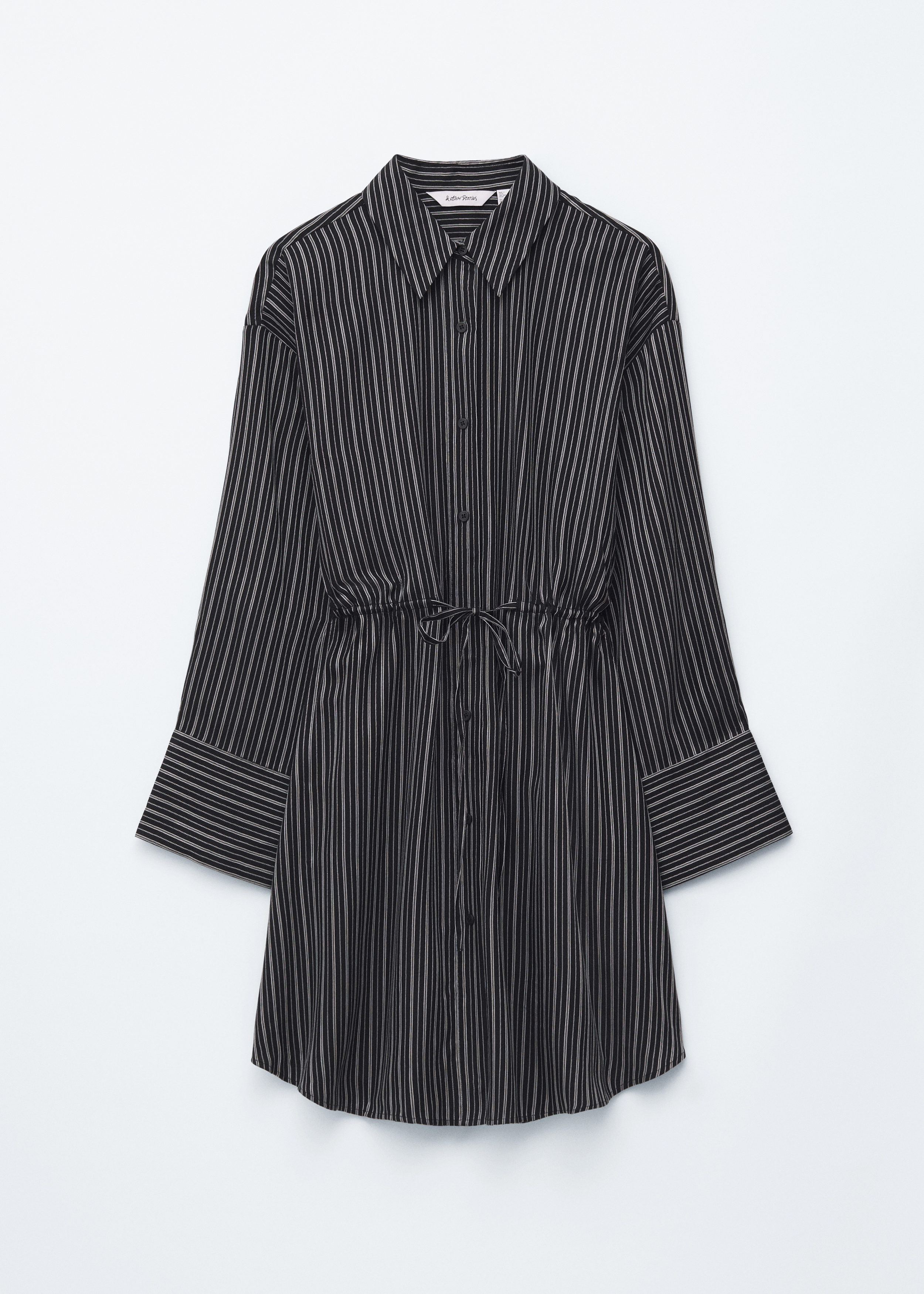 Oversized Mini Shirt Dress