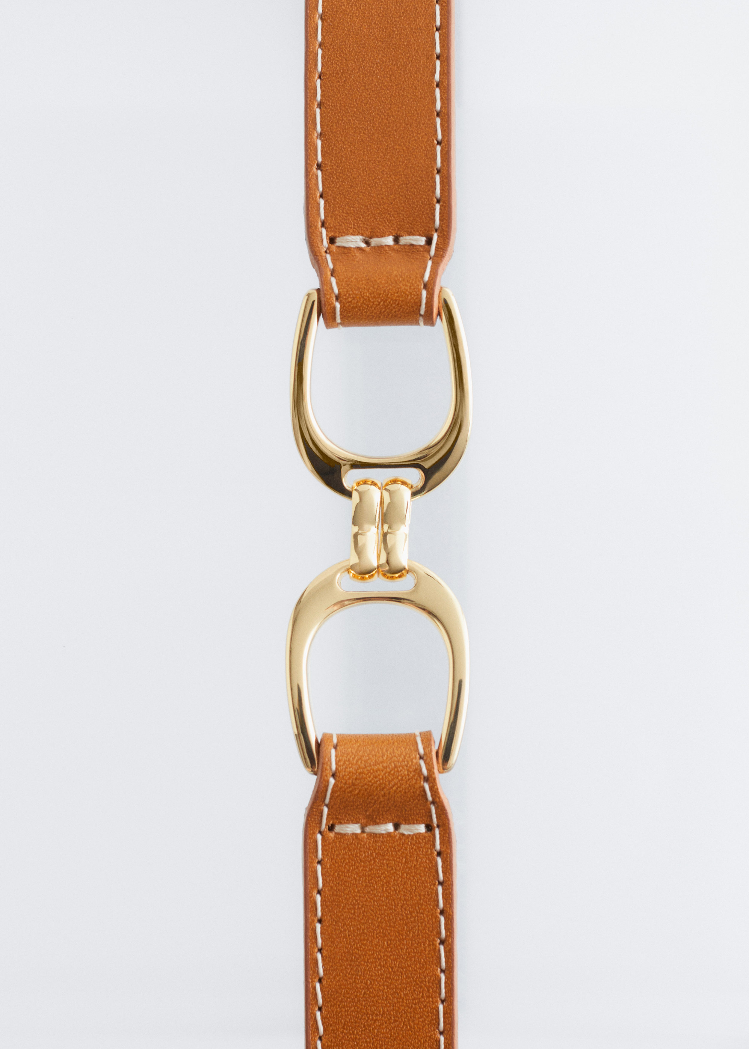 Image of Mid-Waist Leather Belt