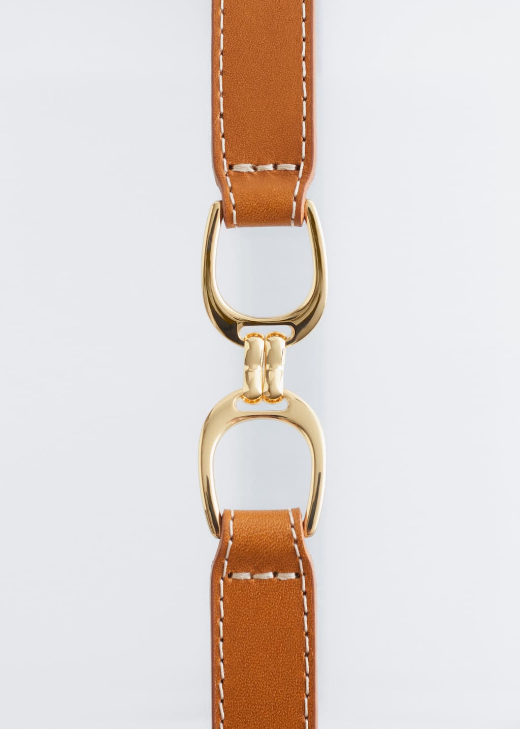 Image of Mid-Waist Leather Belt