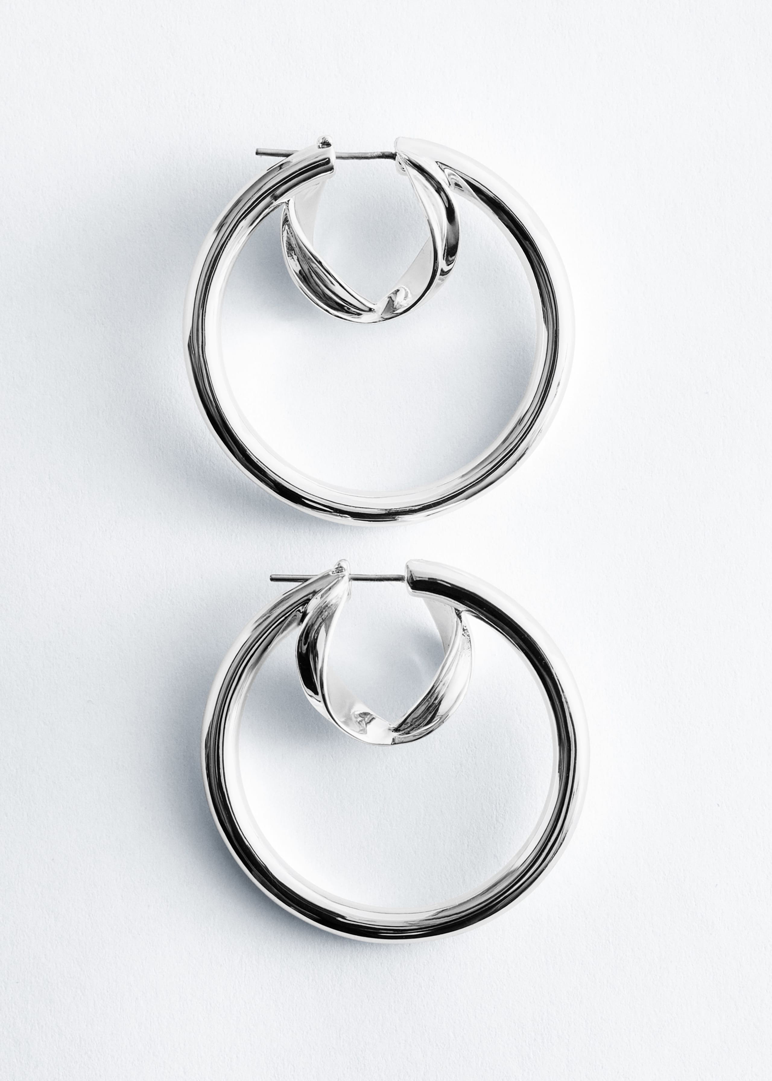 Image of Double Hoop Earrings