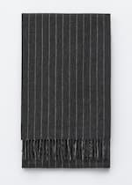 Dark Grey Pinstripe