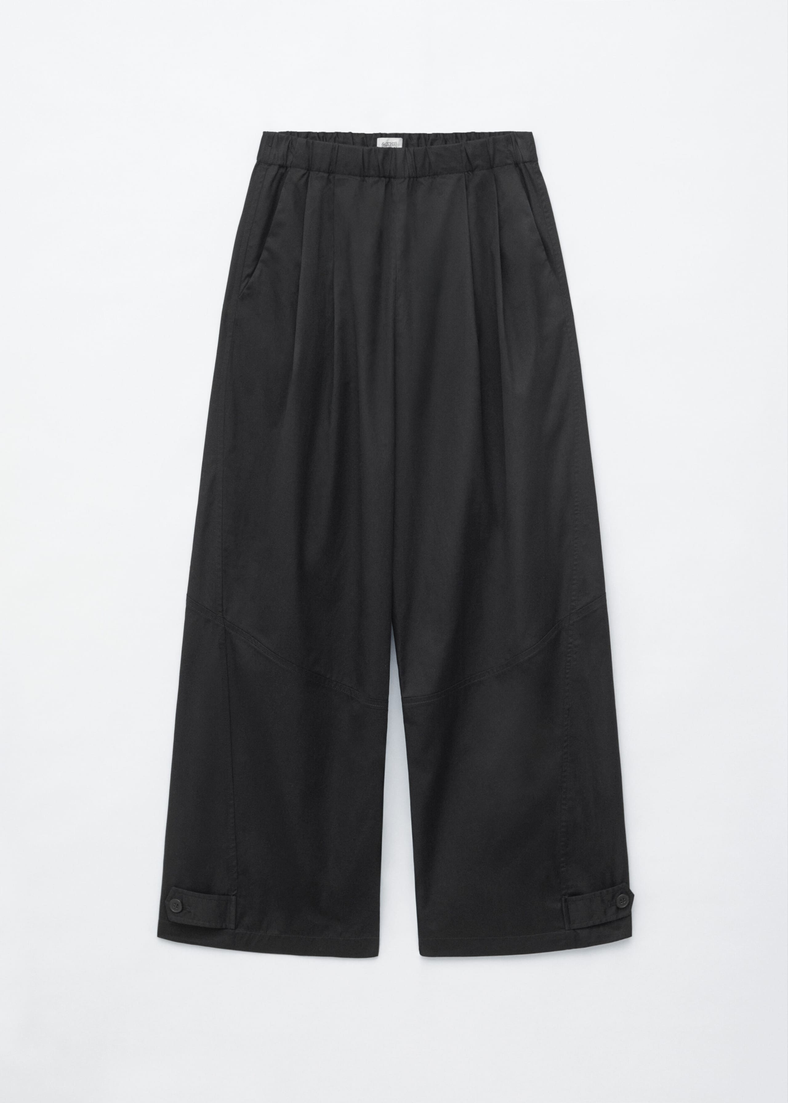 Pantalon parachute à enfiler - Noir - Still Life