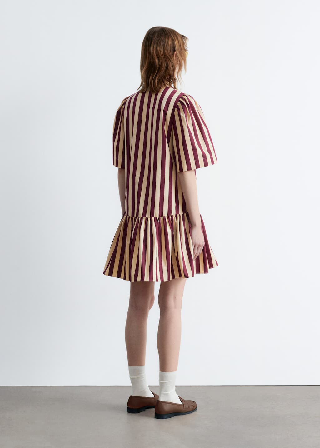 Image of Peplum Mini Dress
