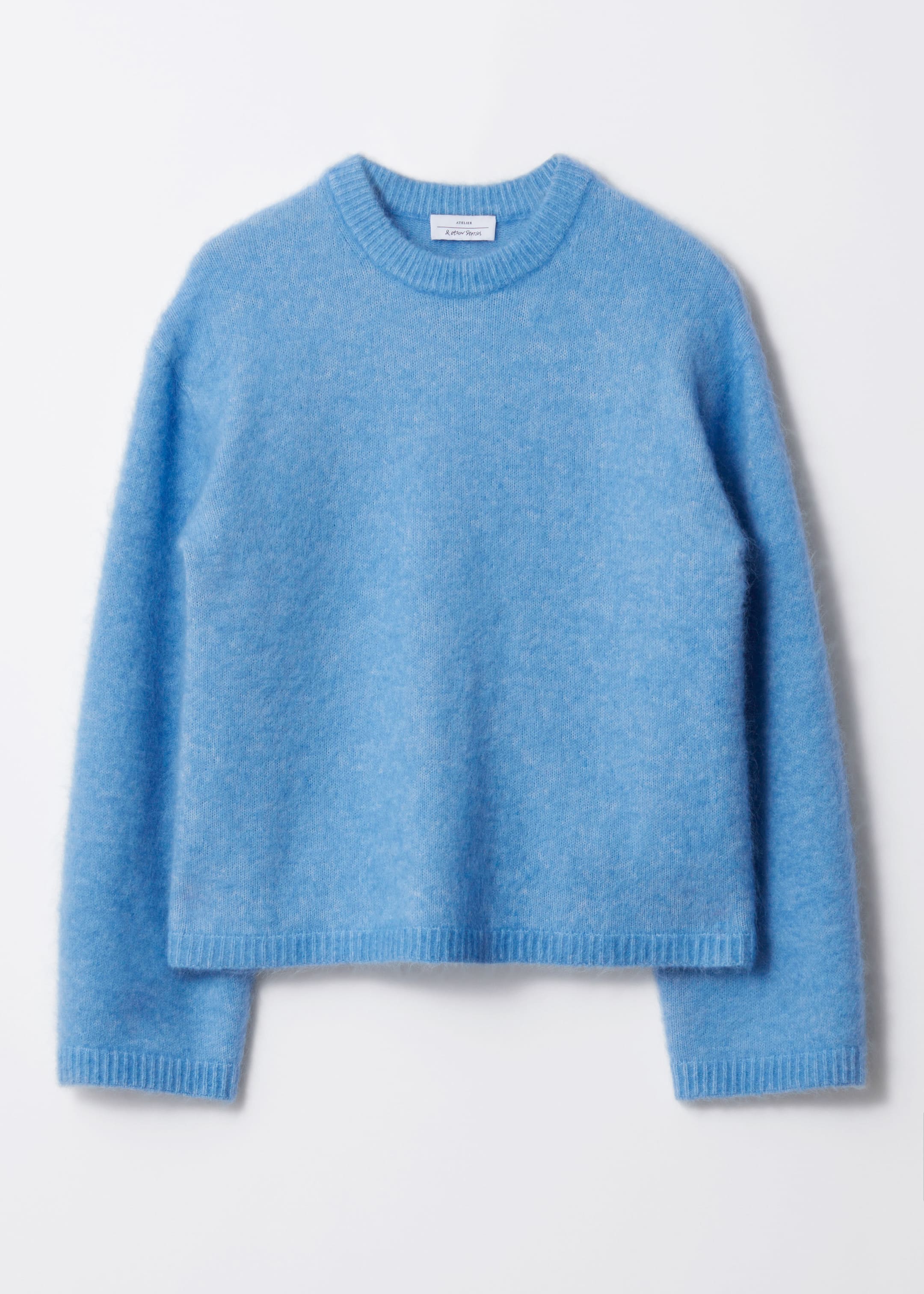 Visualizza immagine più grande: Maglione in misto mohair - Azzurro - DONNA | H&M IT 1