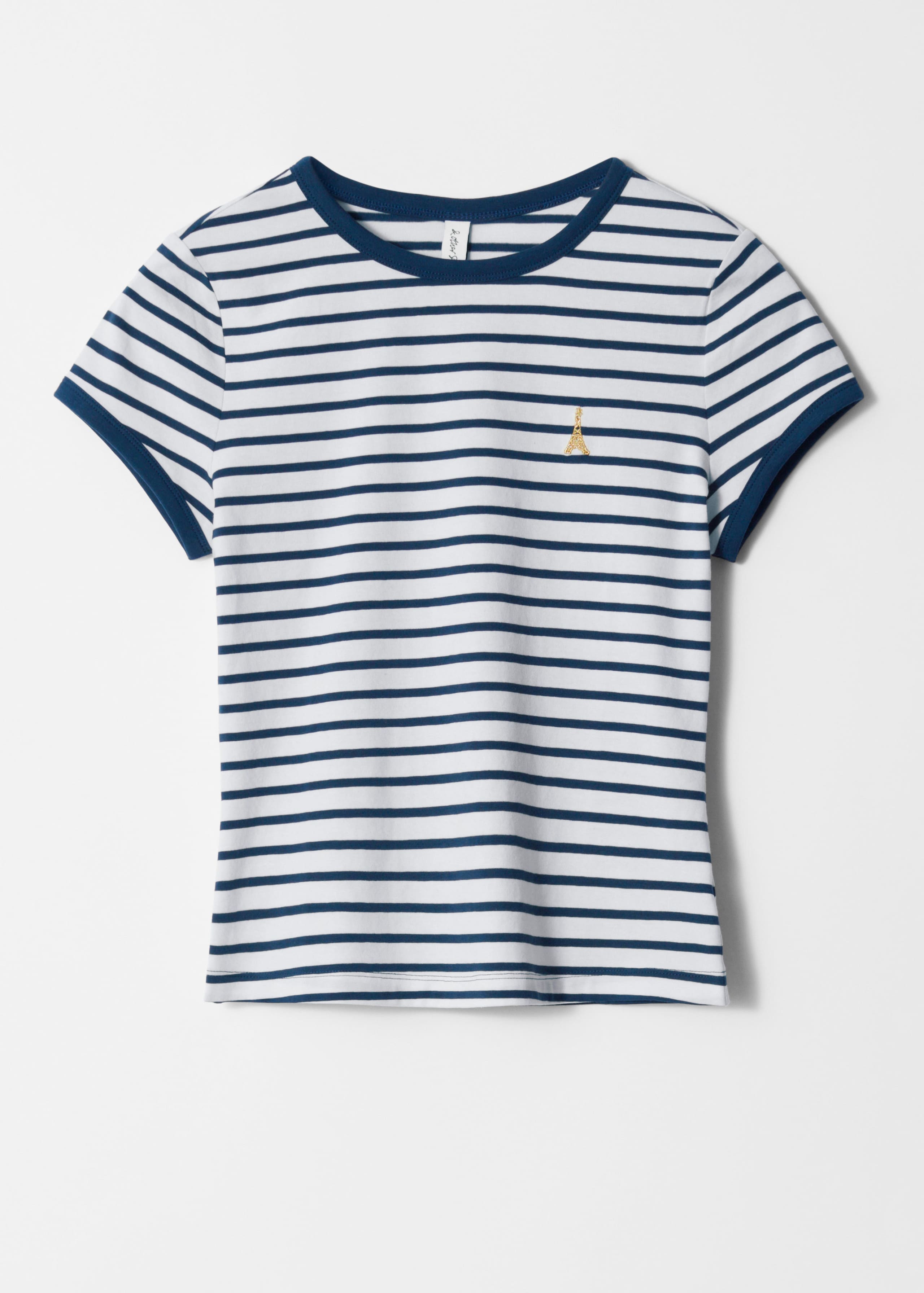 Image of Cap-Sleeve T-shirt