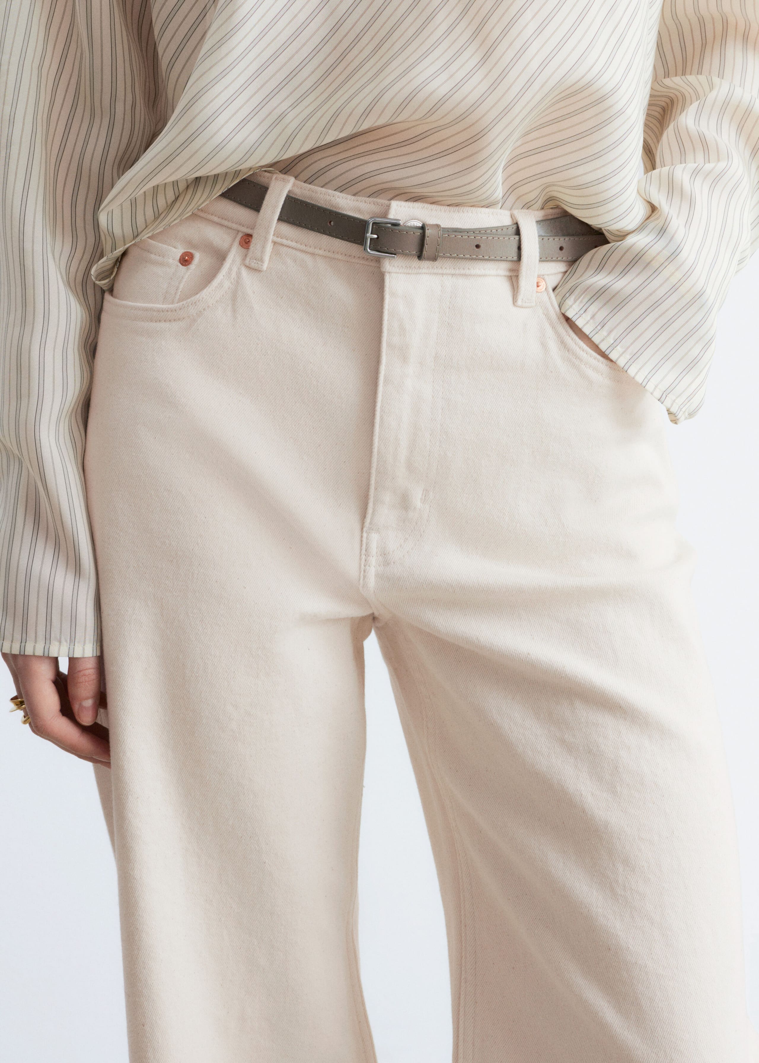 Image of Jeans mit weitem Bein