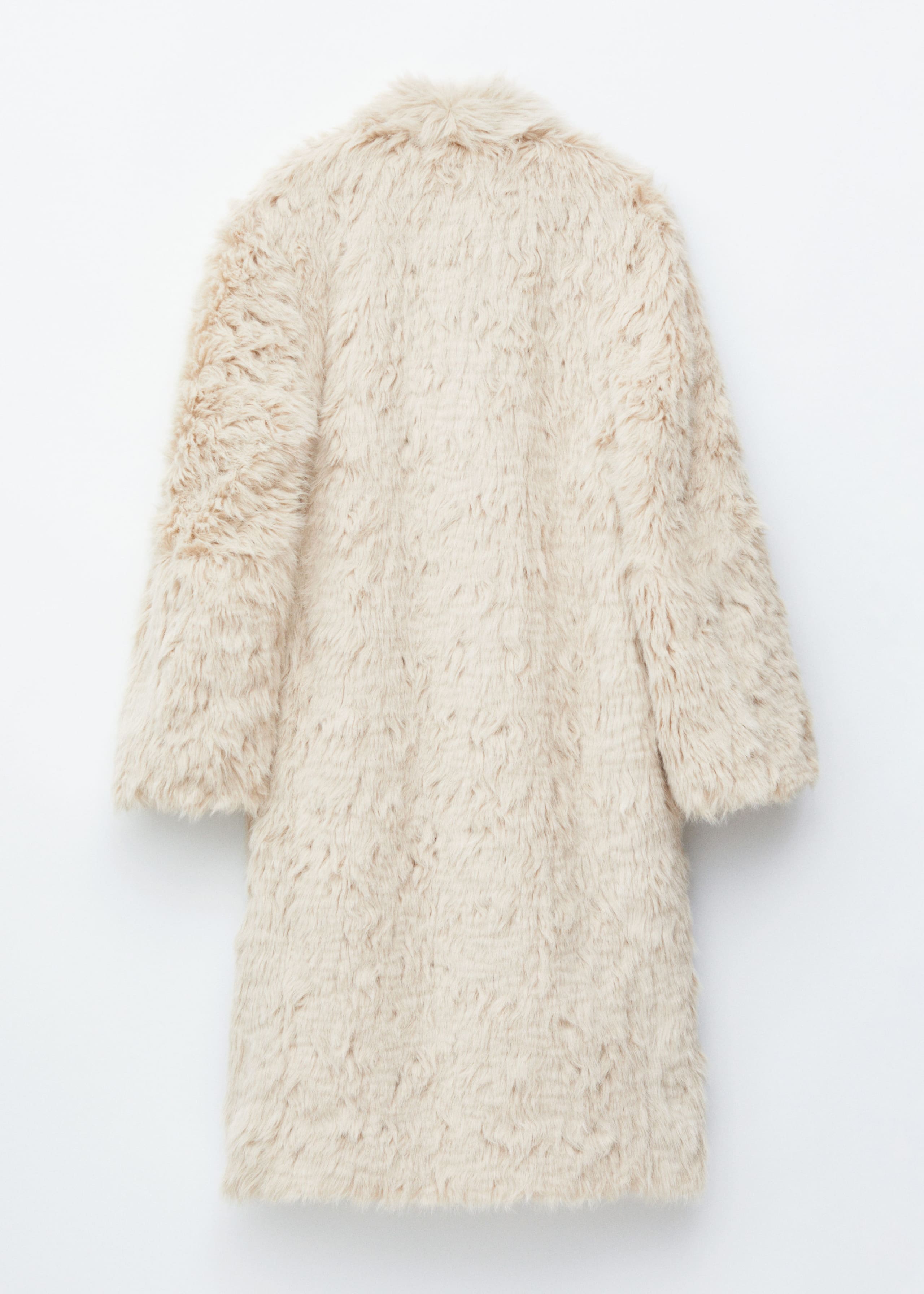 Image of Faux Fur Midi Coat