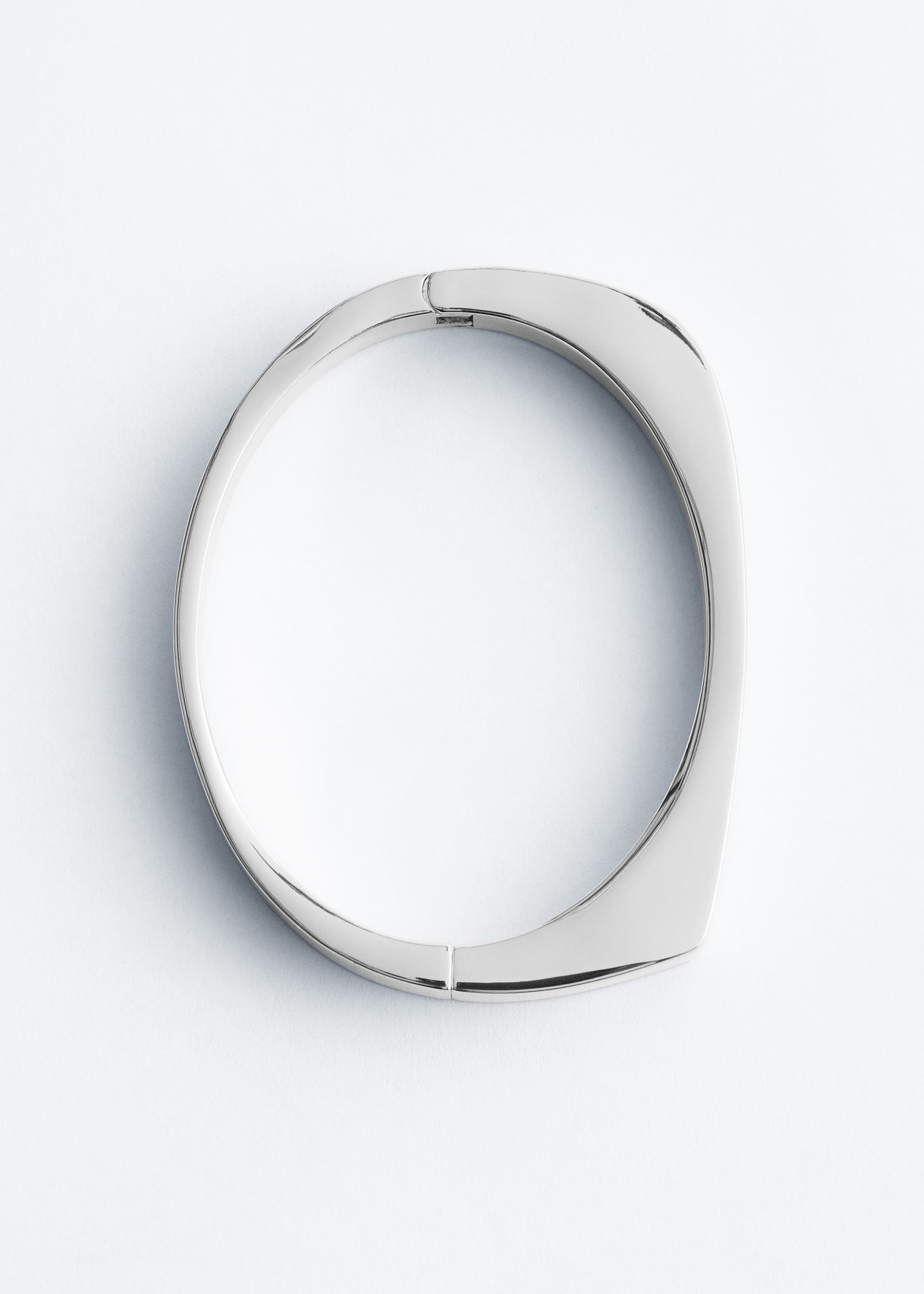 Angular Bangle Bracelet - Silver - Still Life