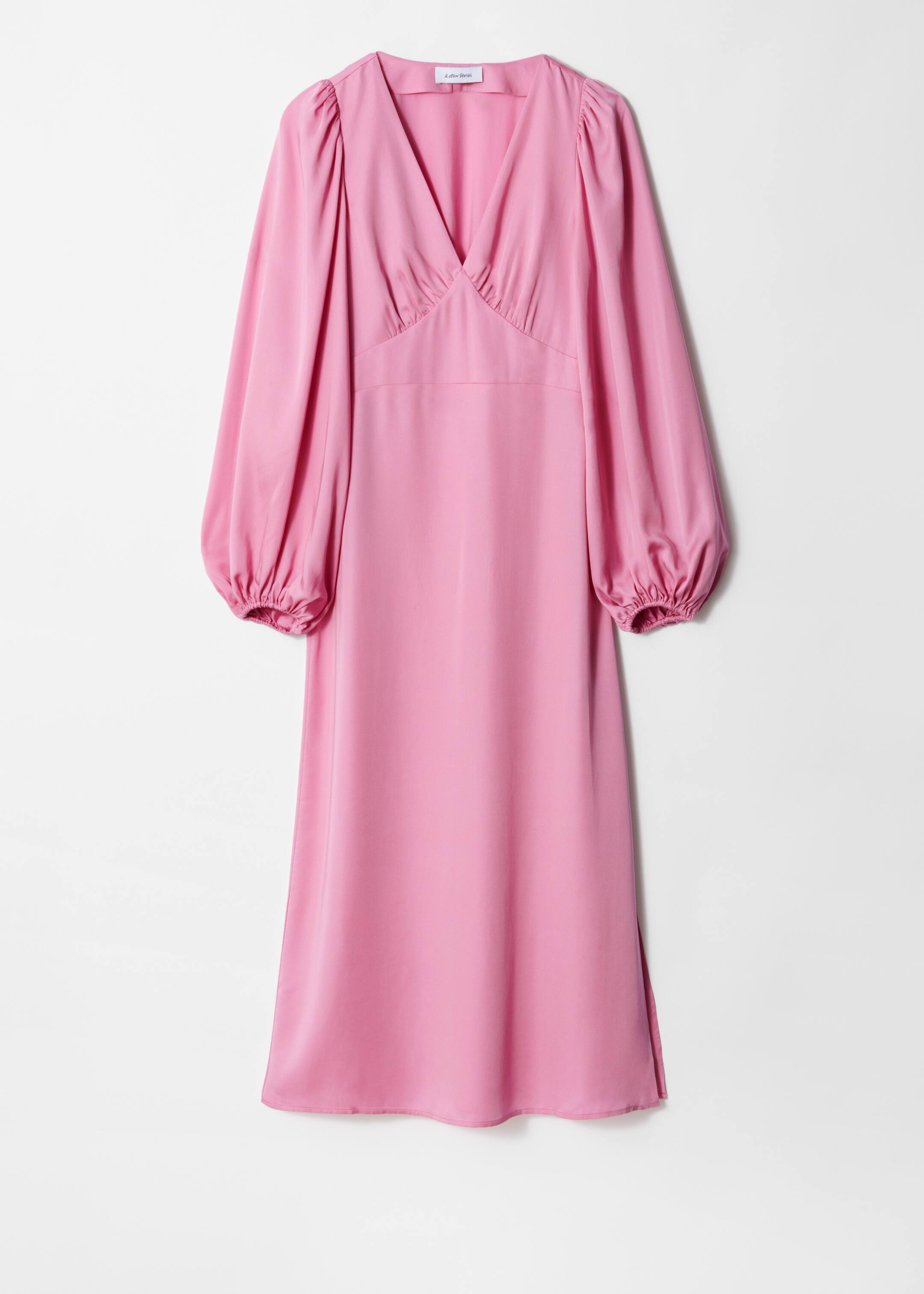 Agrandir l'image: Robe midi à col en V - Rose clair - FEMME | H&M BE 5