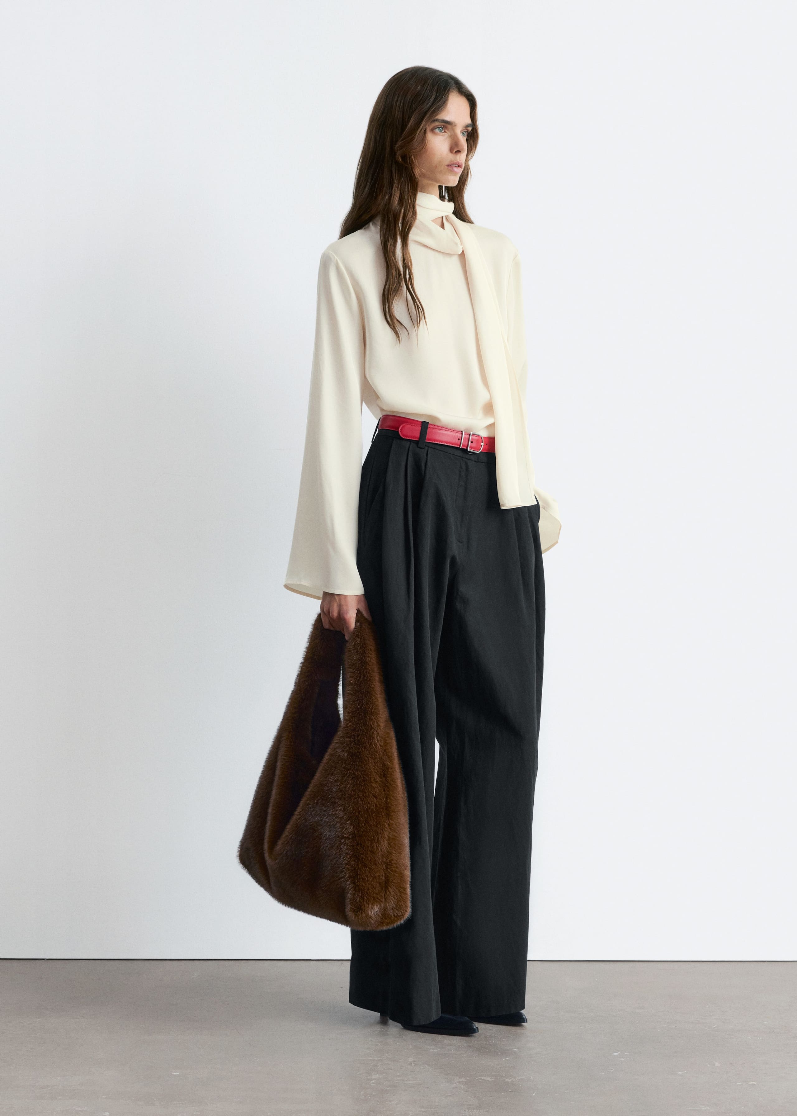 Image of Wide-Leg Trousers