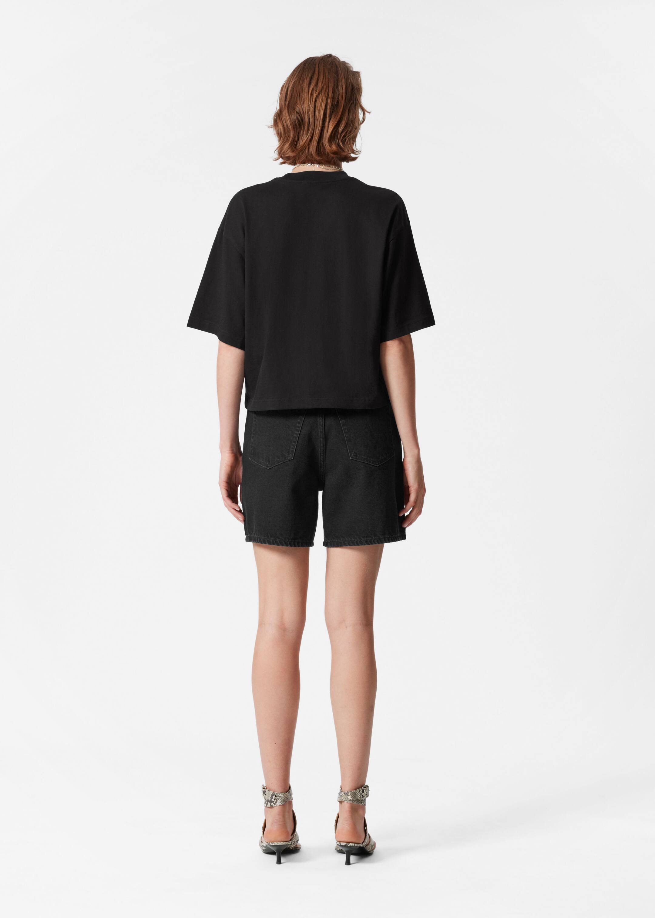 Grotere afbeelding bekijken: Boxy T-Shirt - Zwart - DAMES | H&M BE 8