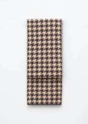 Beige/Houndstooth