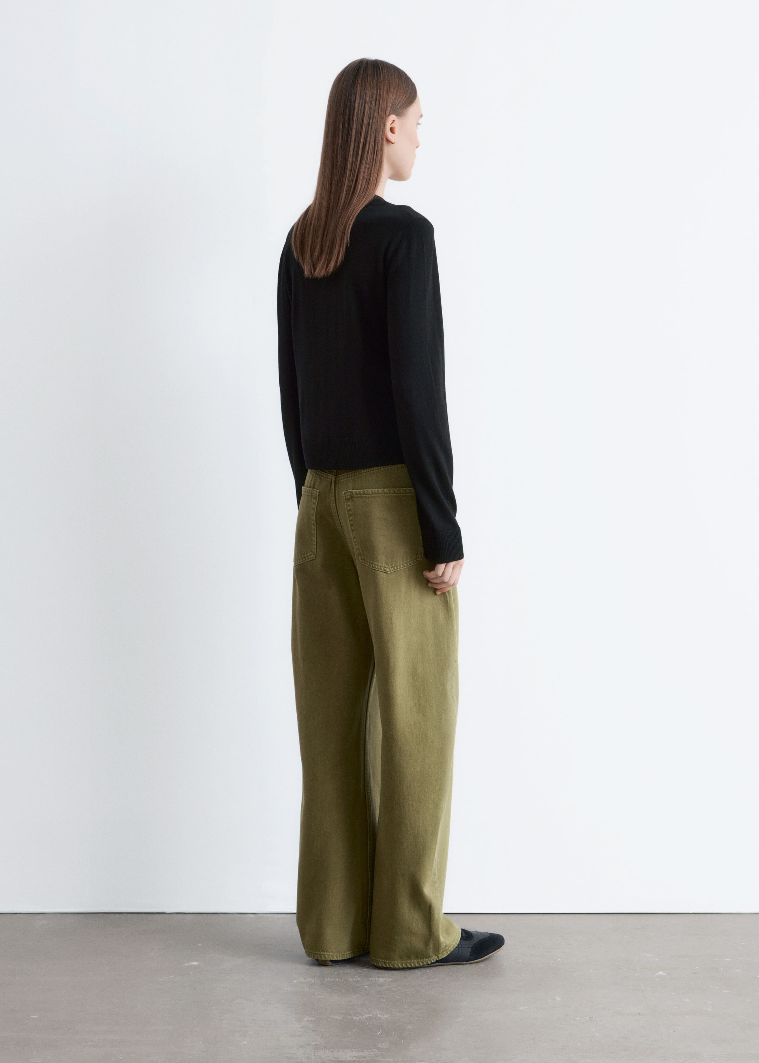 Image of Barrel-Leg Jeans