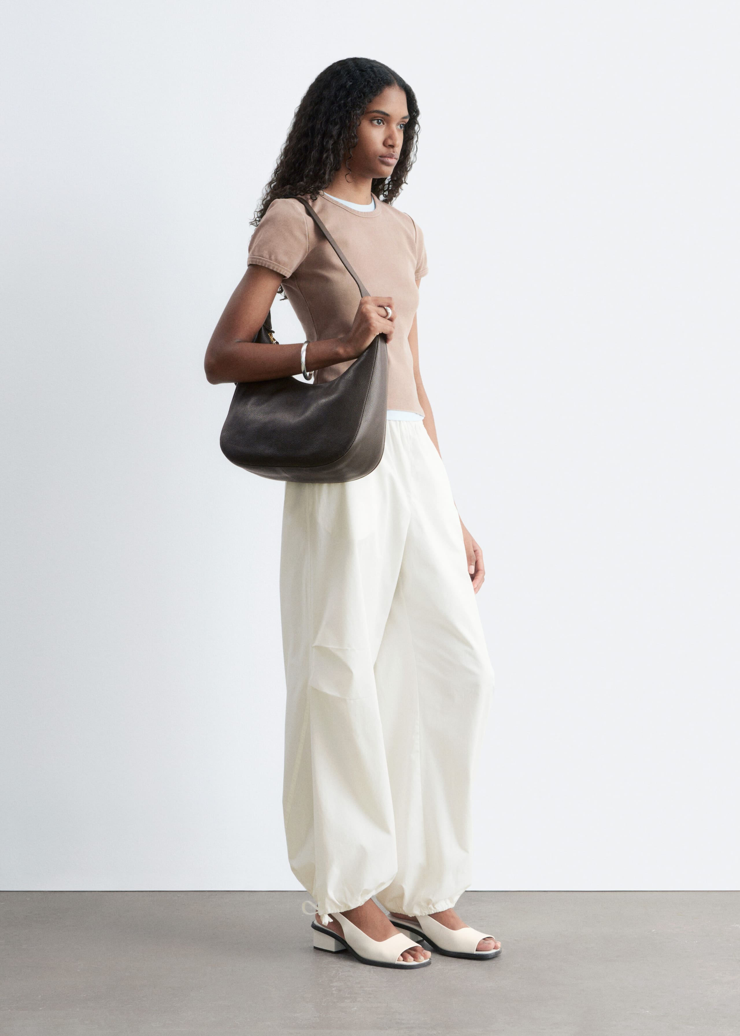 Image of T-shirt ajusté en jersey