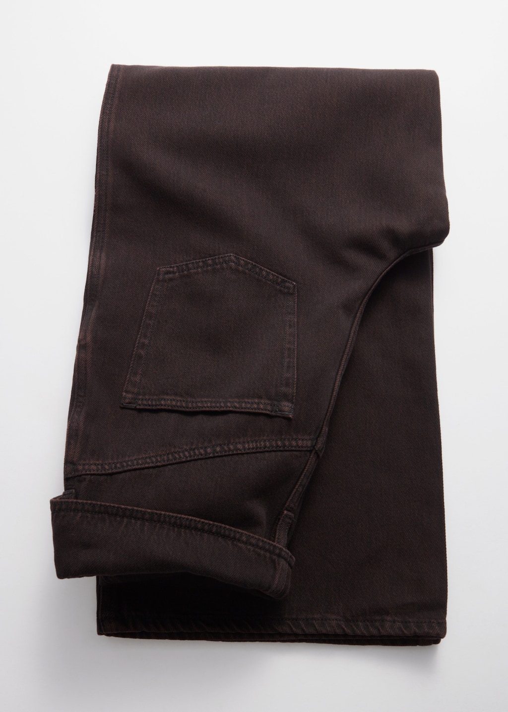 Image of Wide-Leg Paperbag Jeans