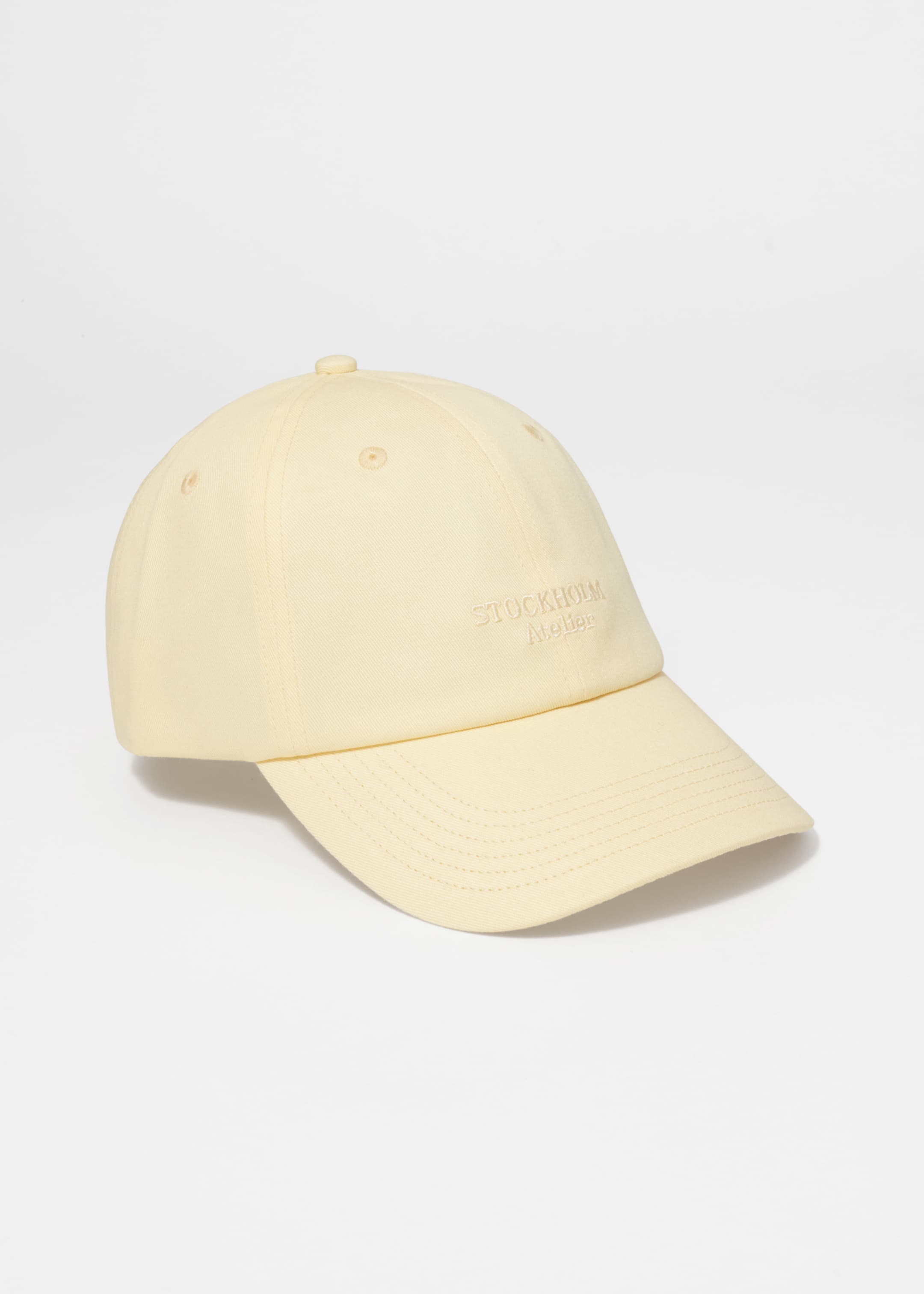 Größeres Bild anzeigen: Basecap mit Stickerei - Hellgelb/Stockholm Atelier - Ladies | H&M AT 1