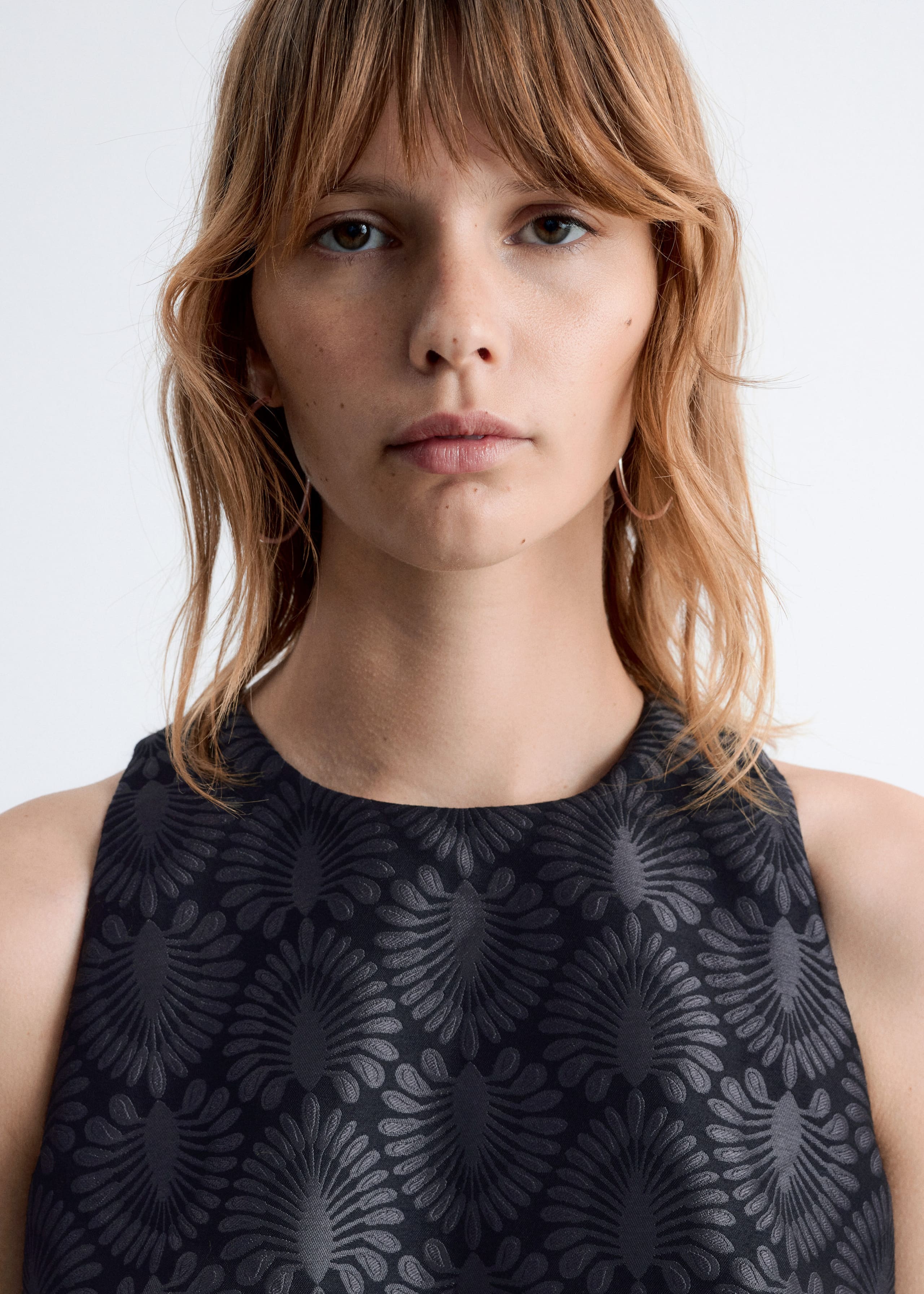 Image of Minikleid aus Brokat