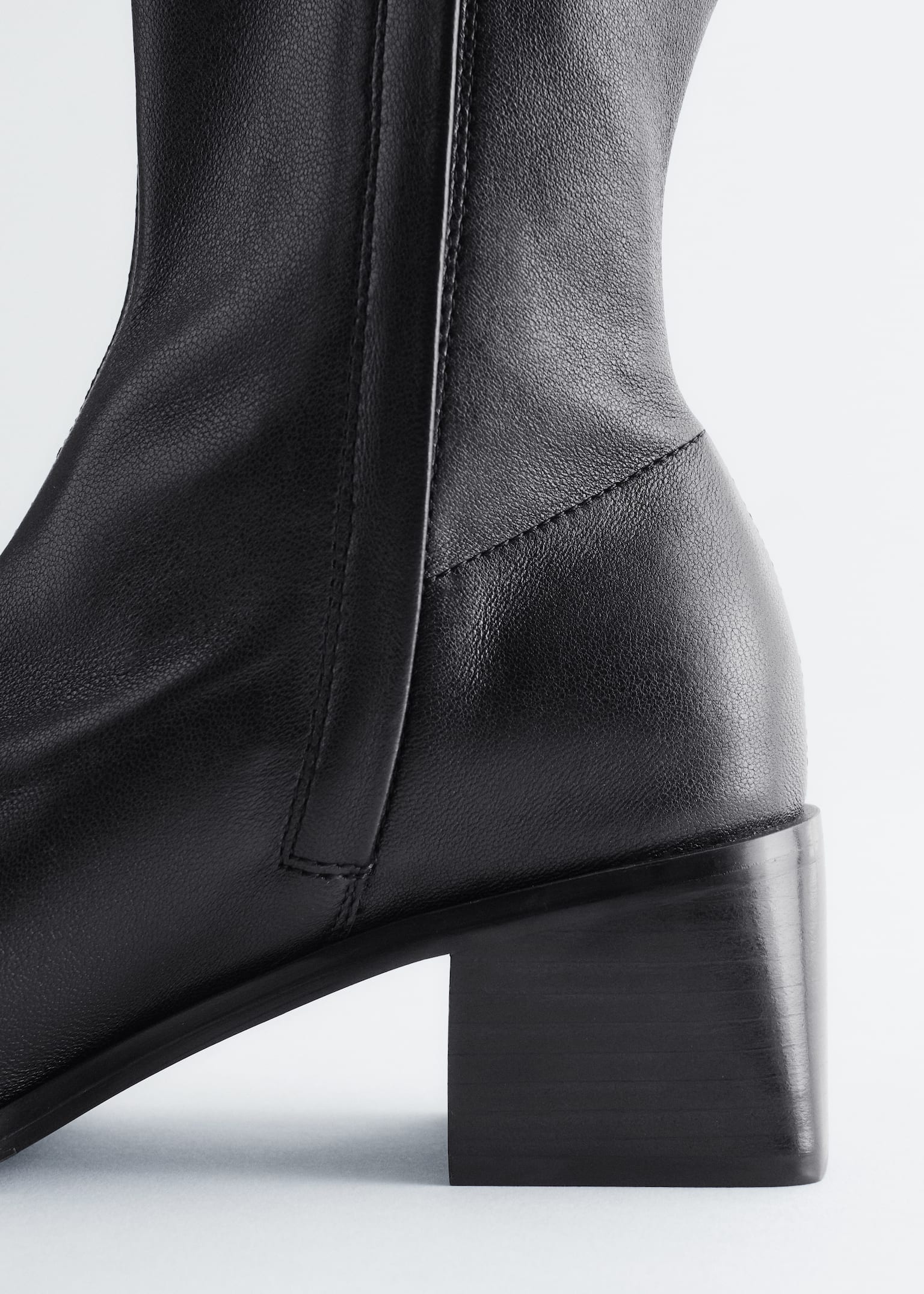 Sock Boots - Black/Brown suede/Cognac - 5