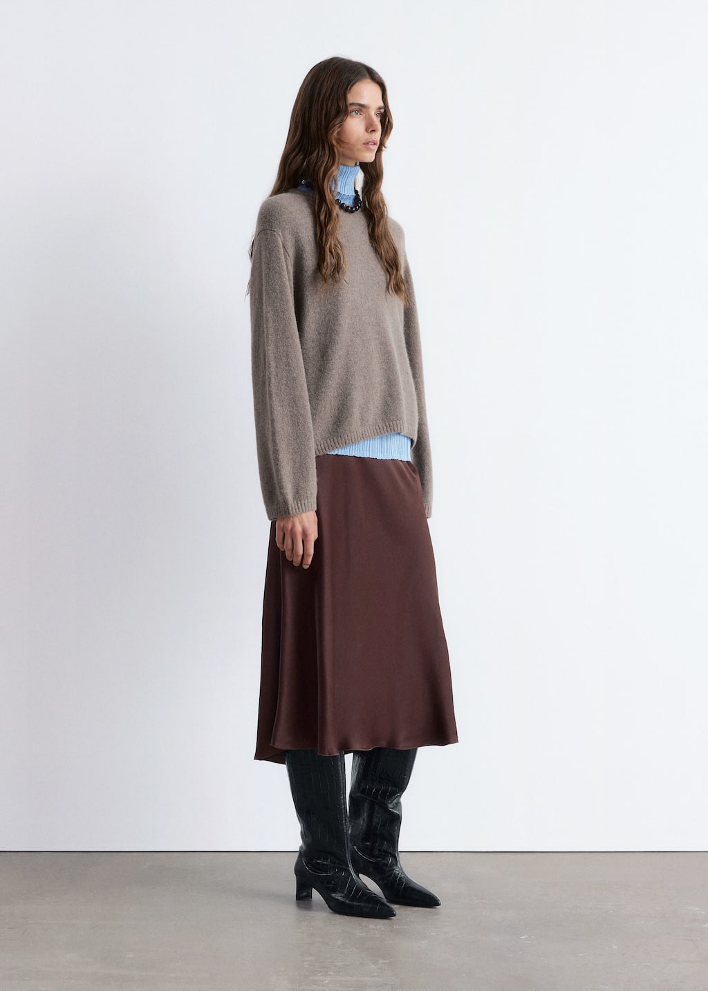Image of Knitted Alpaca-Blend Sweater