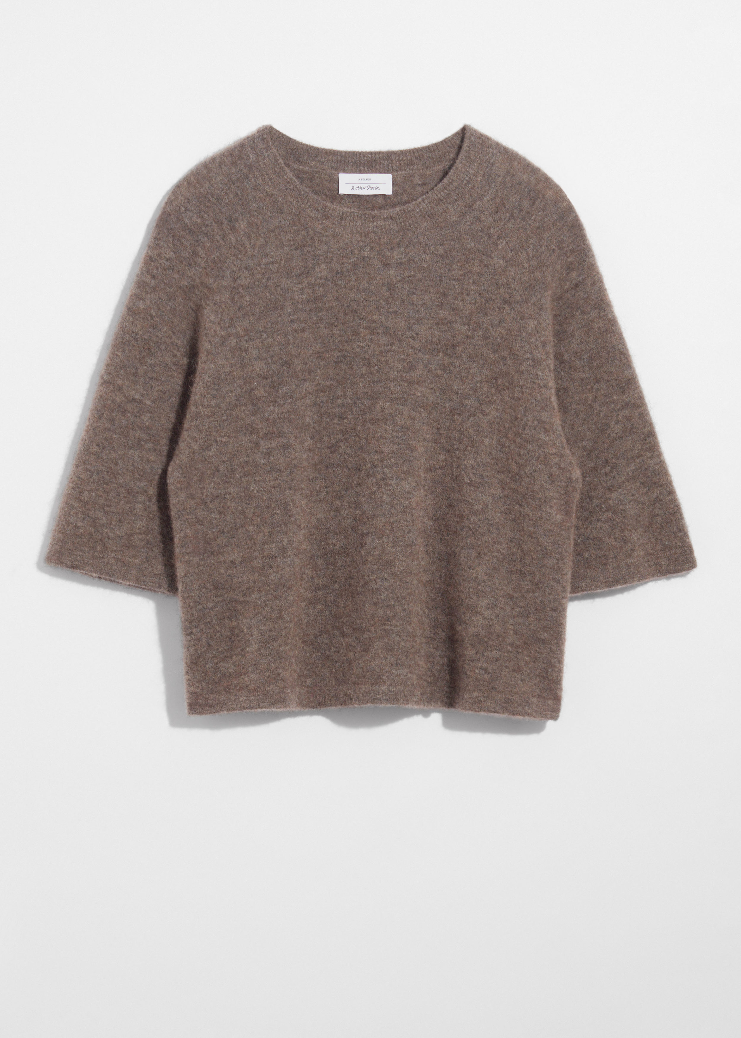 Alpaca-Blend Knitted Top