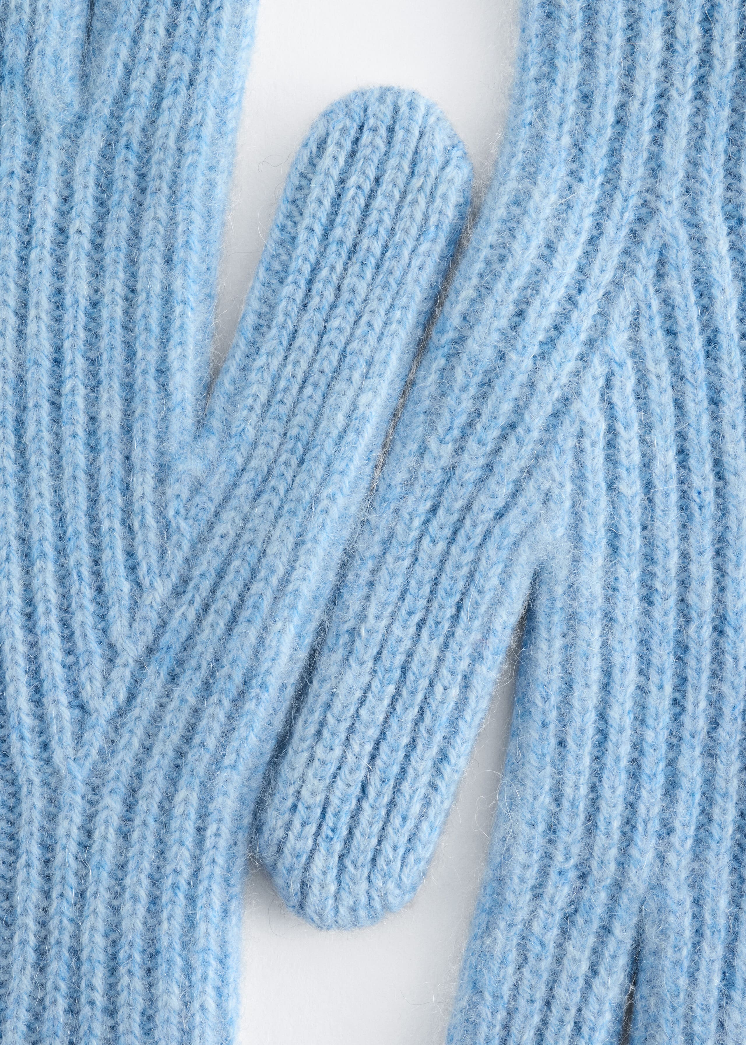 Ribbed Cashmere Gloves - {{variantName}} - Descriptive Detail