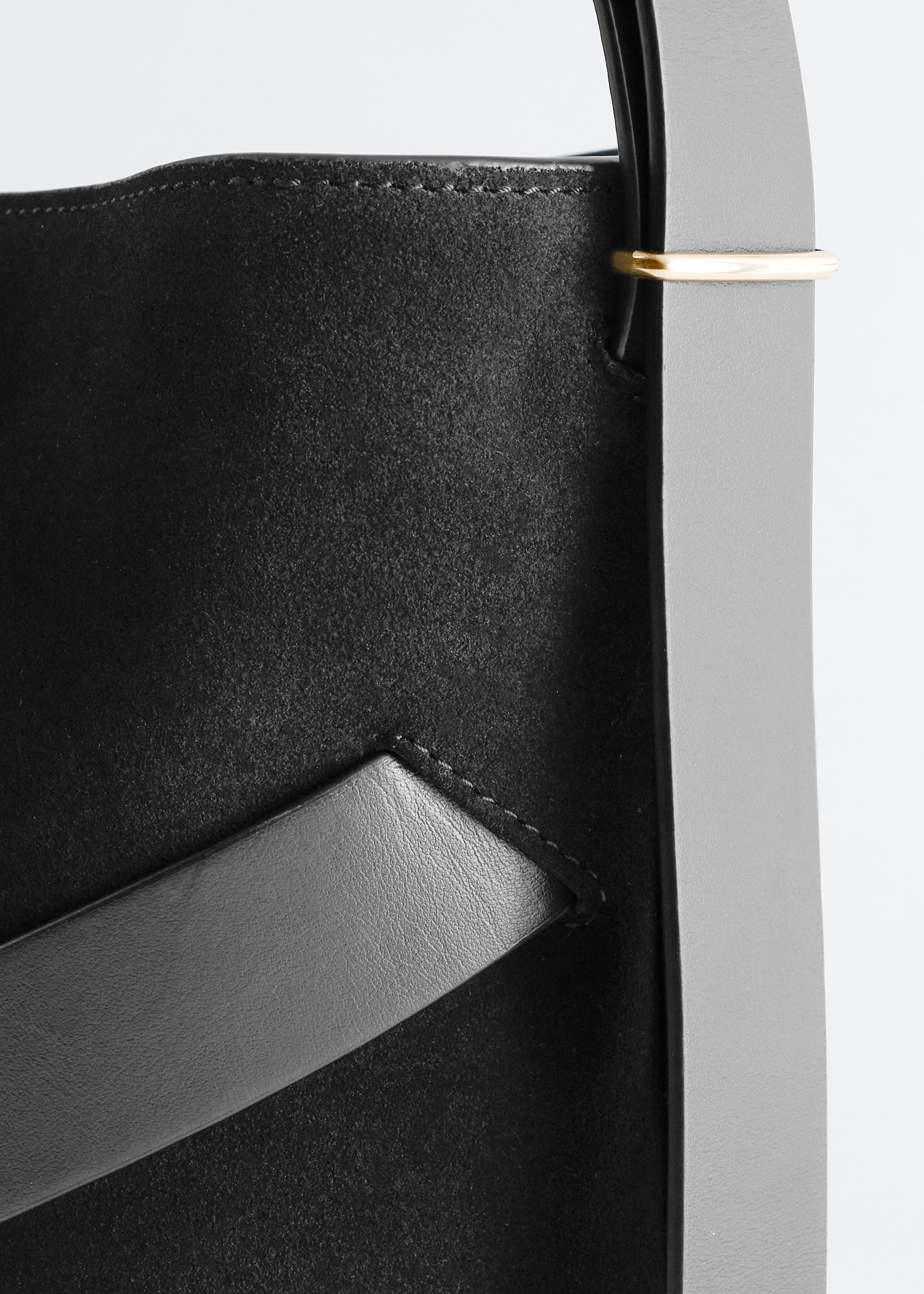 Image of Suede Bucket Bag