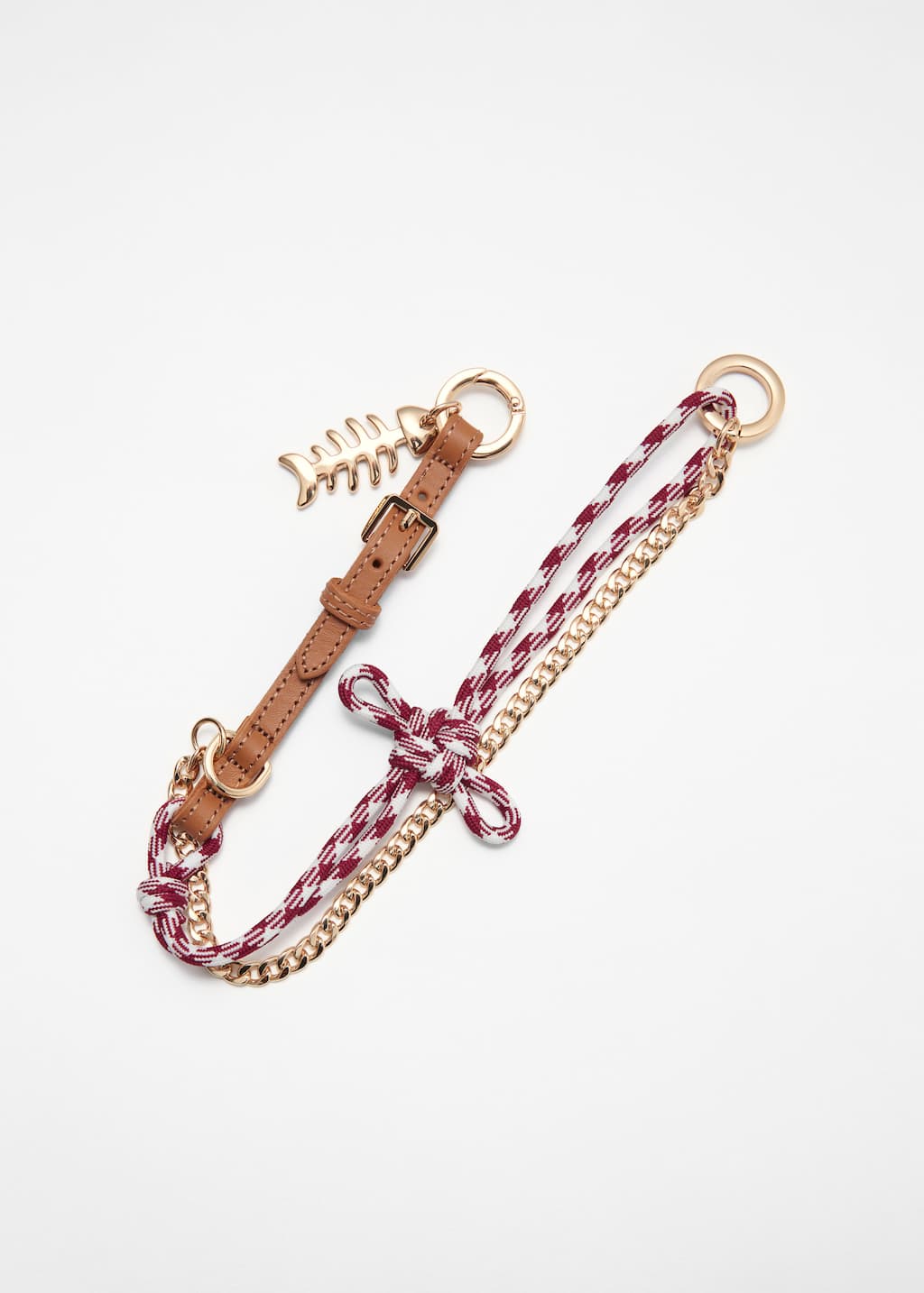 Image of Colgante de dos hilos para bolso