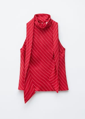 Red/Square Print