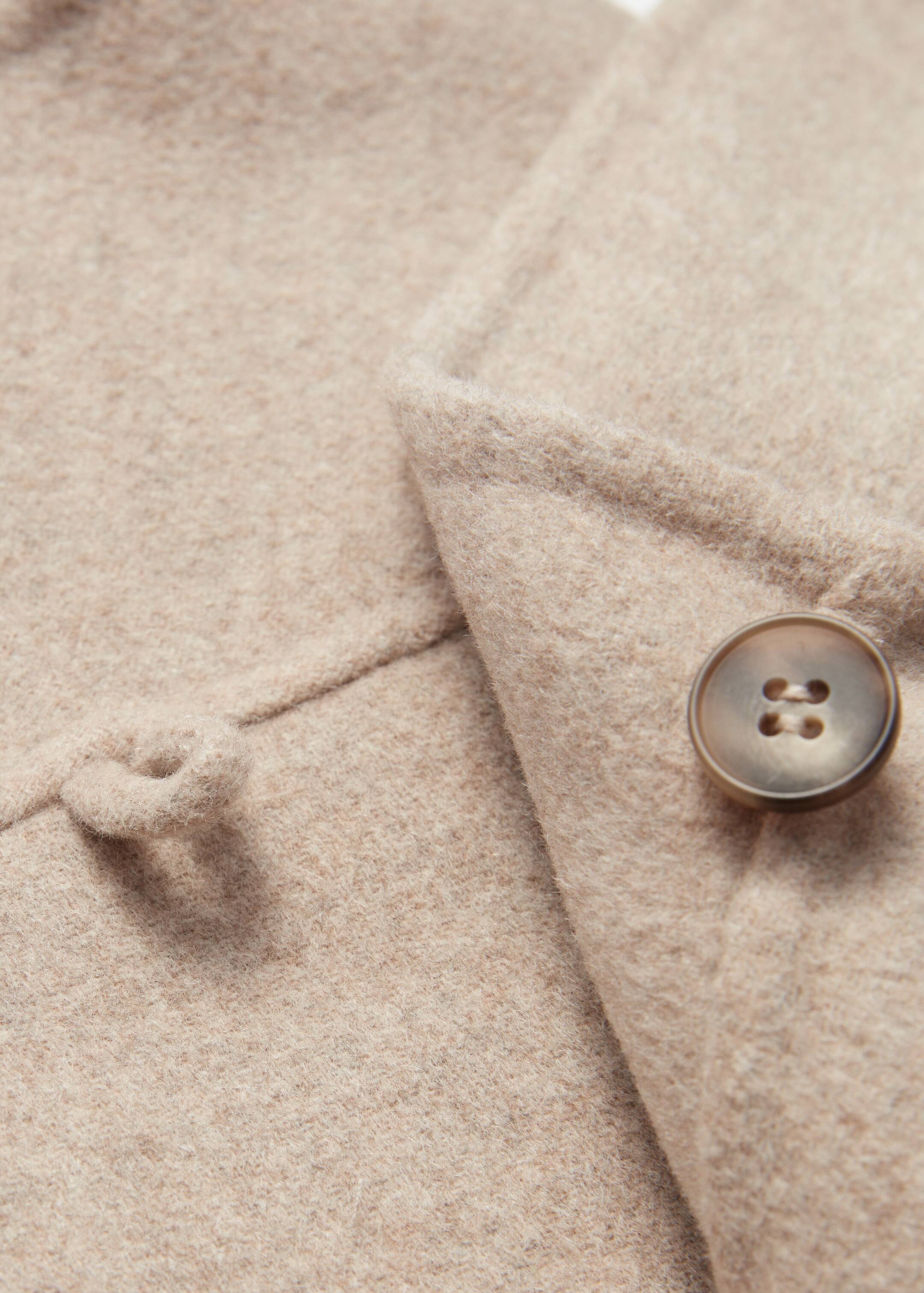 Ingrandisci l'immagine: Asymmetric Wool Cape - Beige - DONNA | H&M CH 3