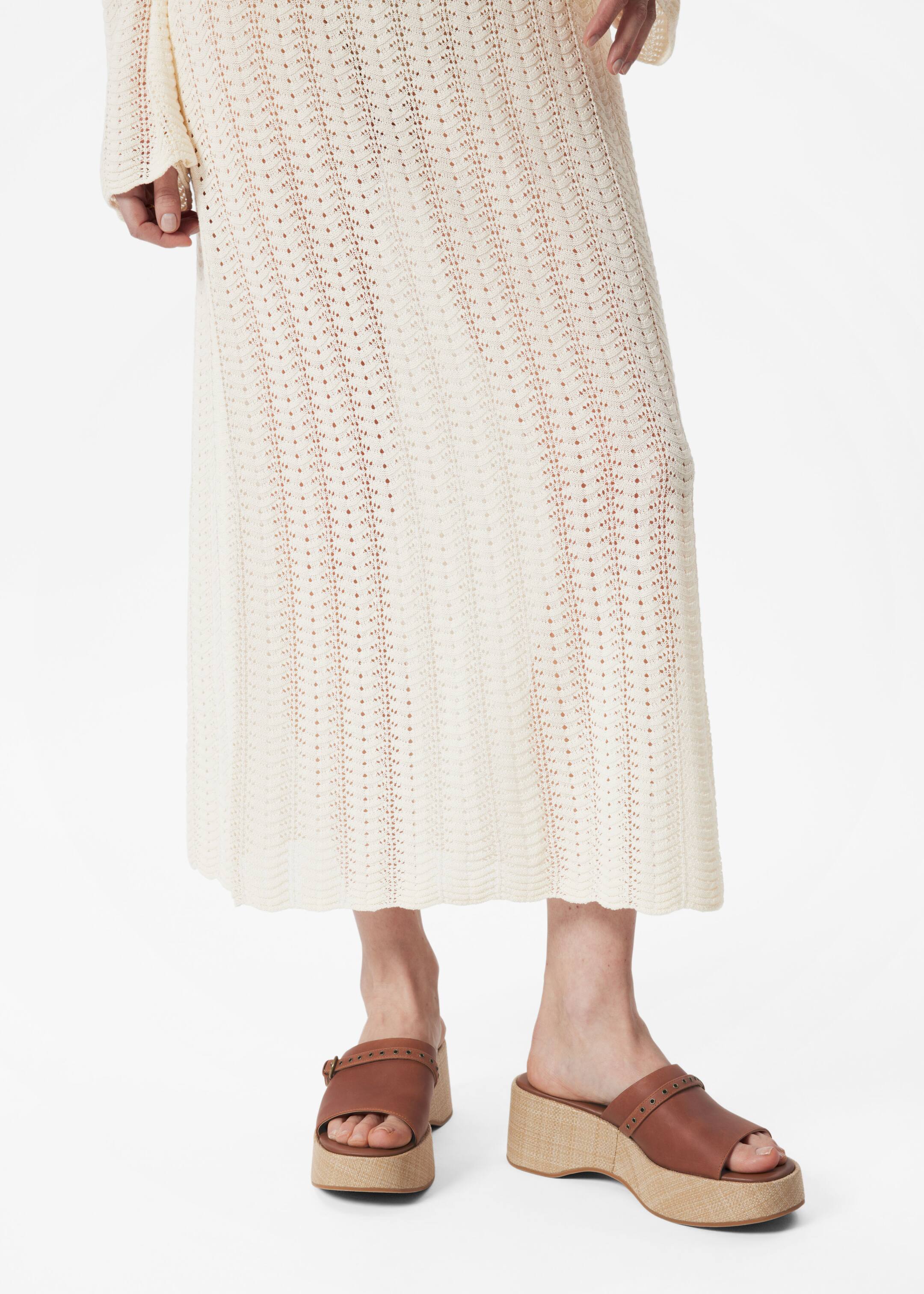 Agrandir l'image: Mules en daim à plateformes - Cognac - FEMME | H&M BE 1