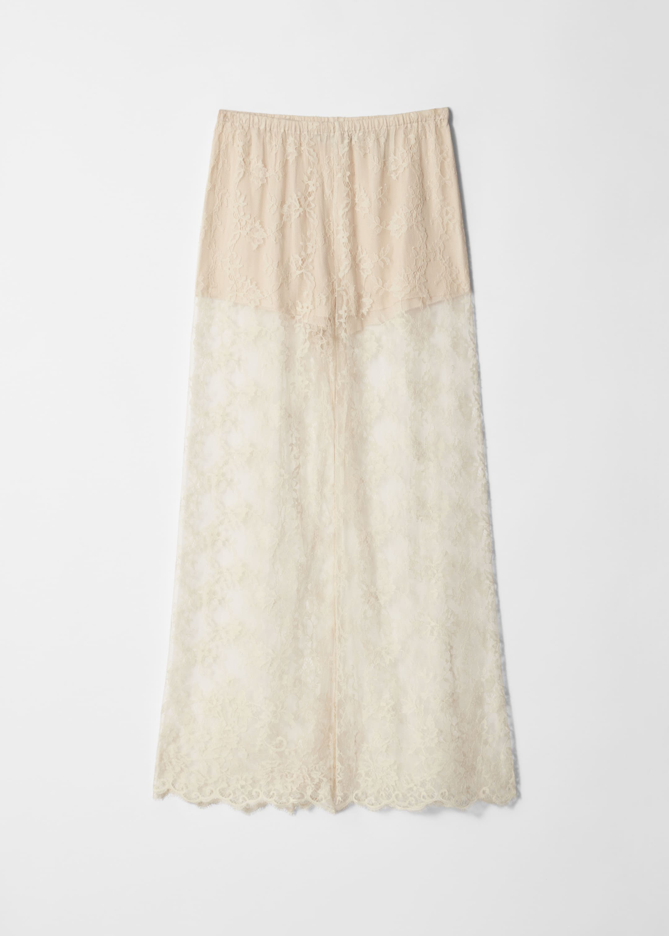 Ver imagem maior: Calças de renda - Creme - SENHORA | H&M PT 6