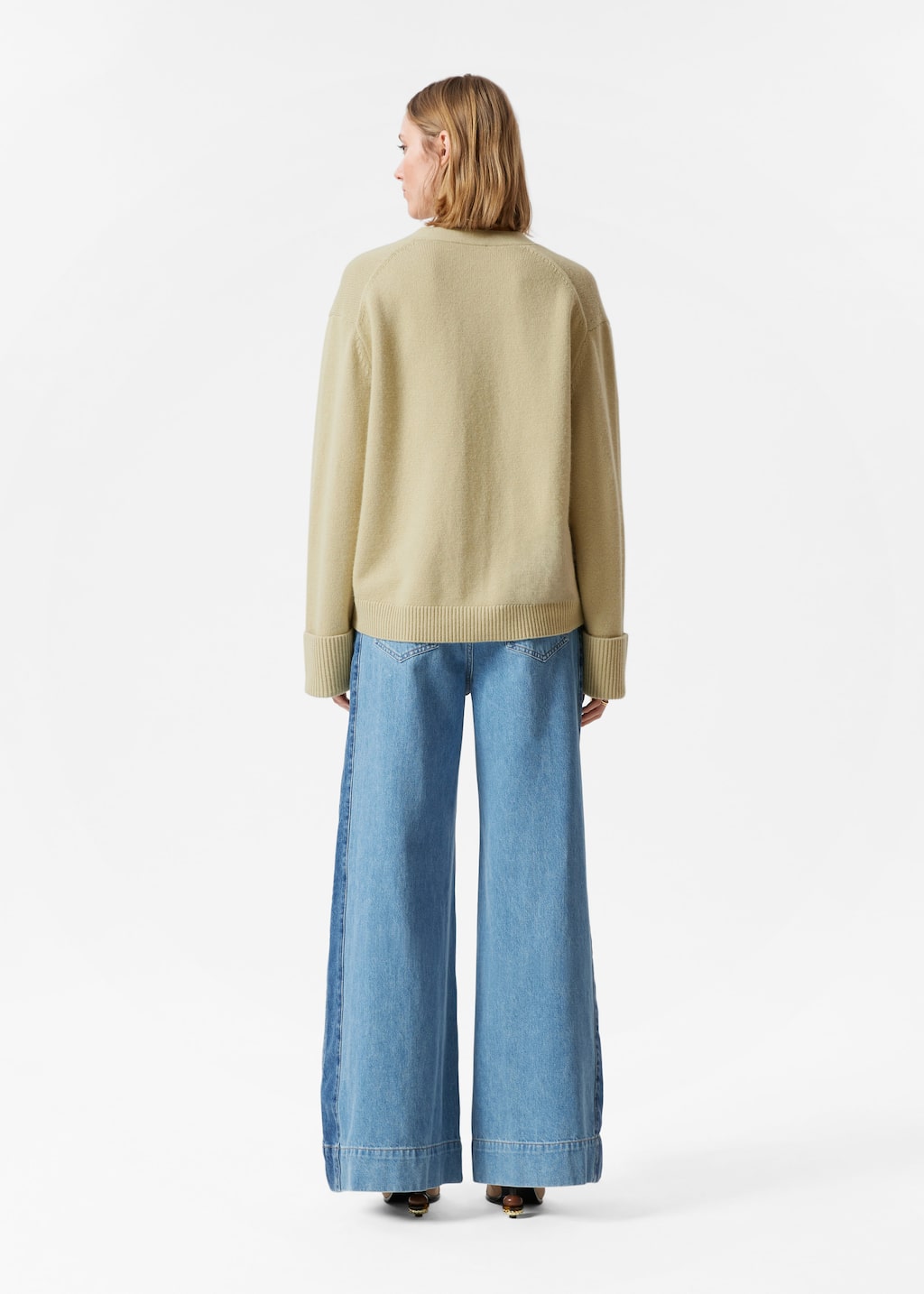 Image of Patch-Pocket Cardigan